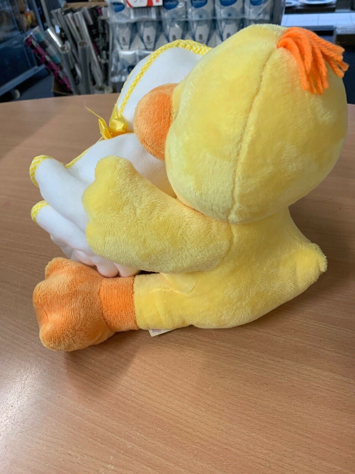 Russ Sunshine Yellow Duck With Towel/Blanket 34619