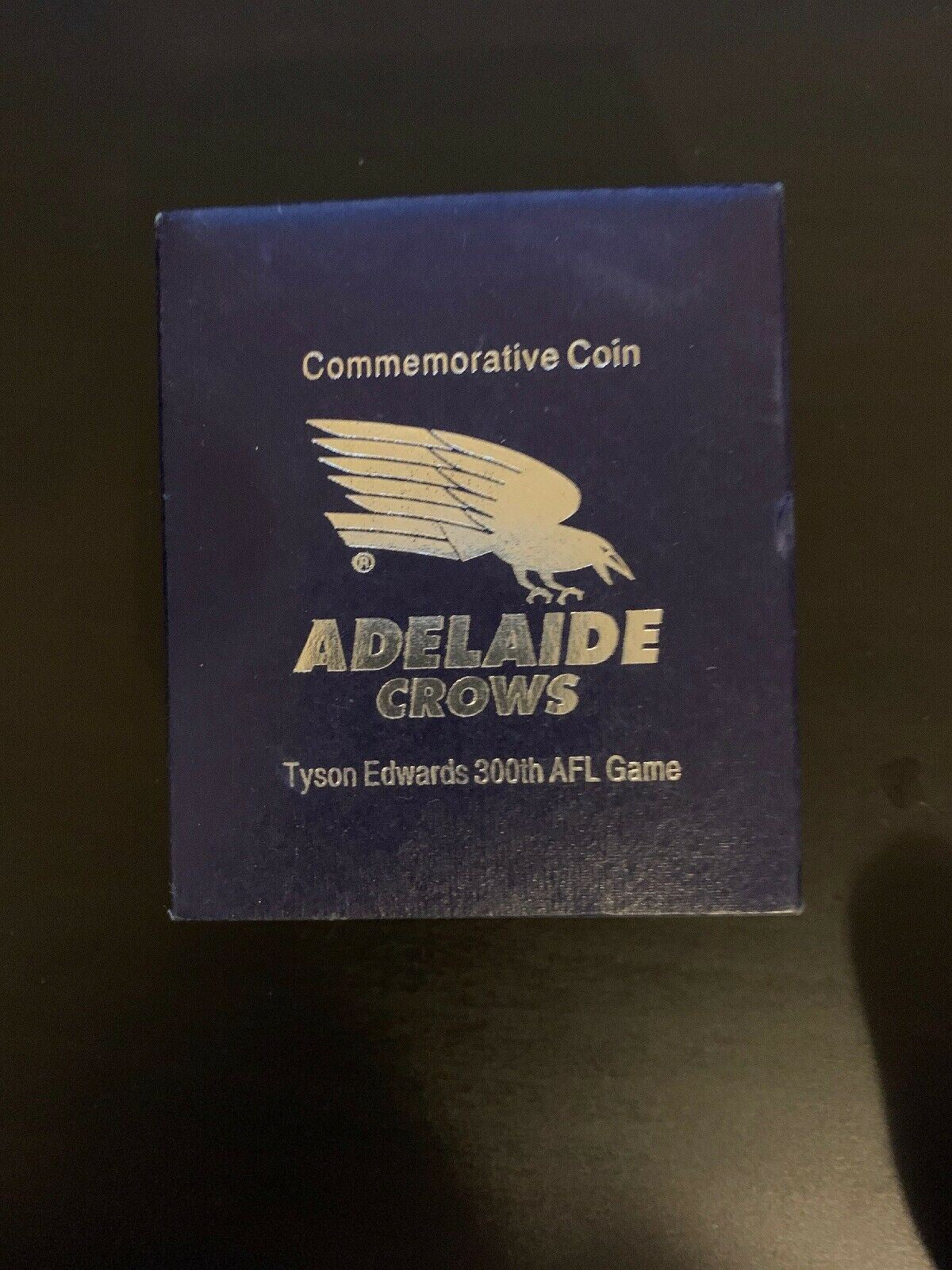 Adelaide Crows Tyson Edwards 300 AFL Games Commemorating Medal