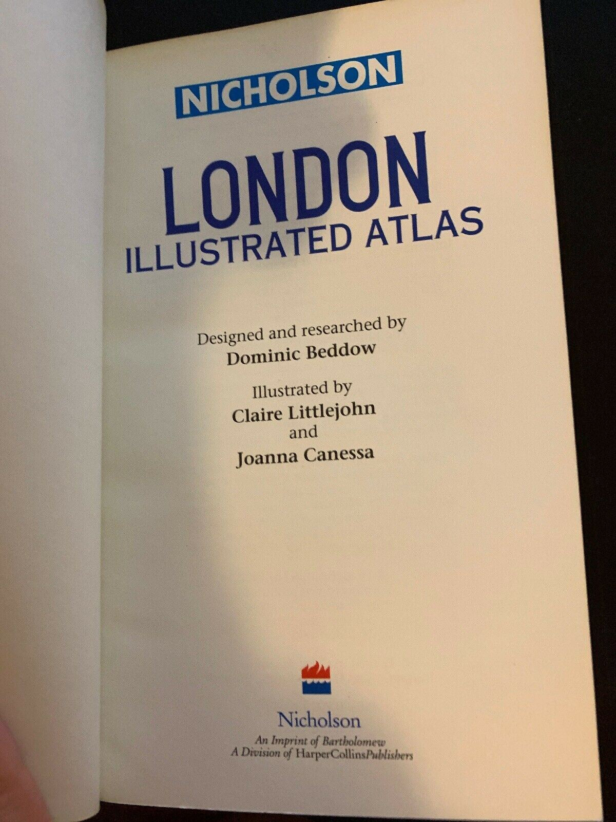 Nicholson London Illustrated Atlas 1992