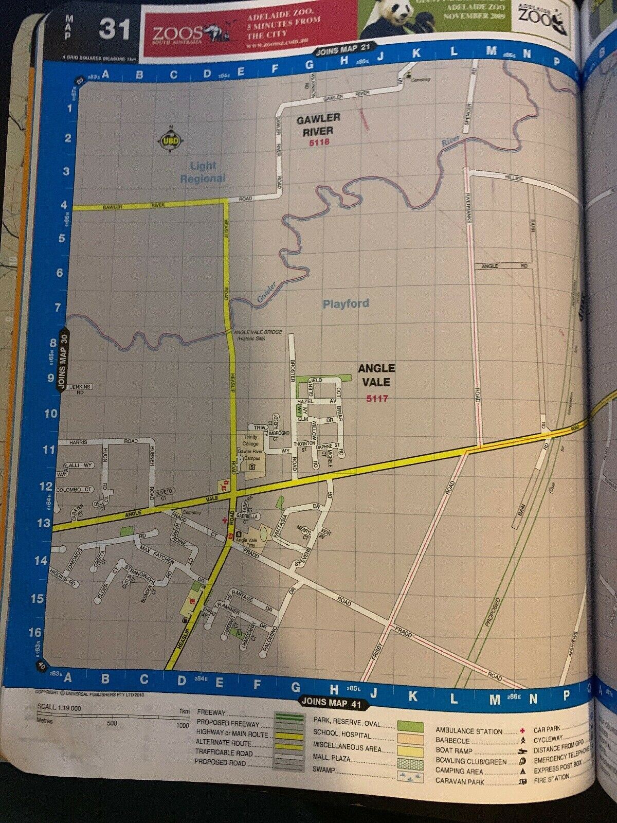 UBD 2010 Adelaide Street Directory 48th Edition