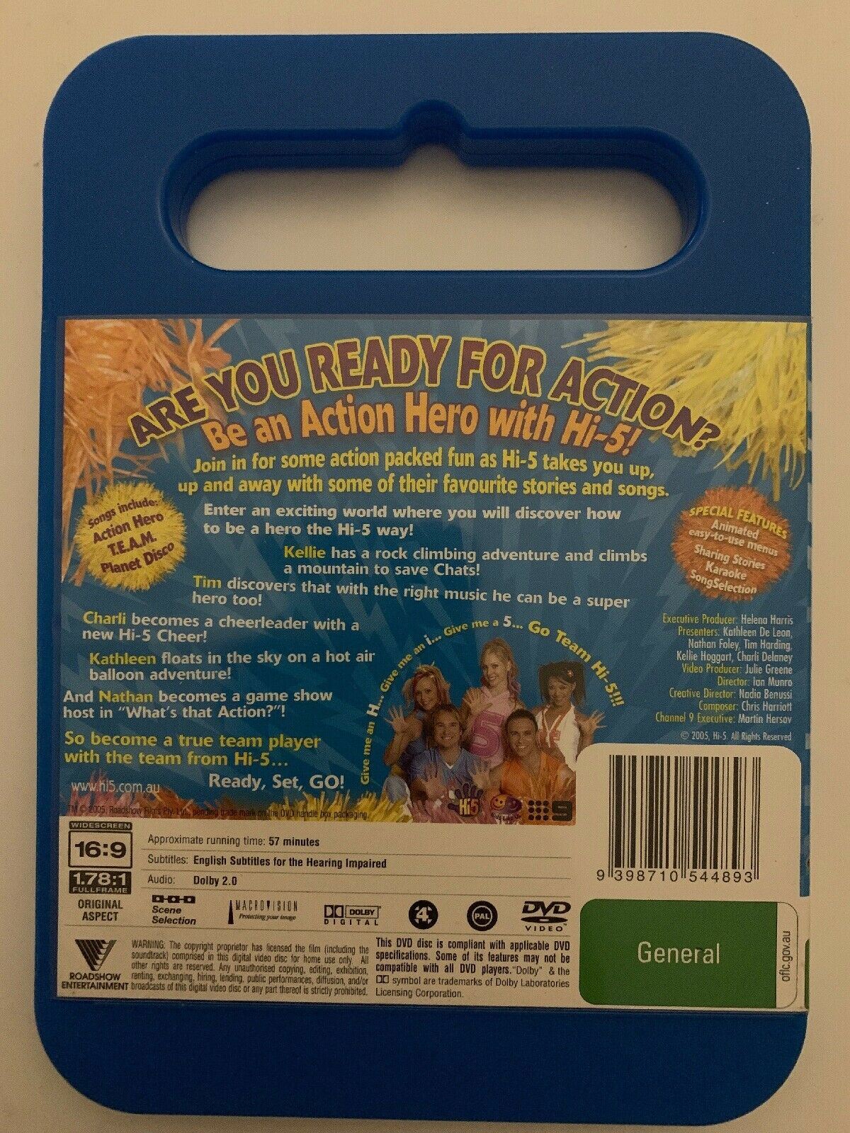 Hi-5 Action Heroes (DVD, PAL) Region 4