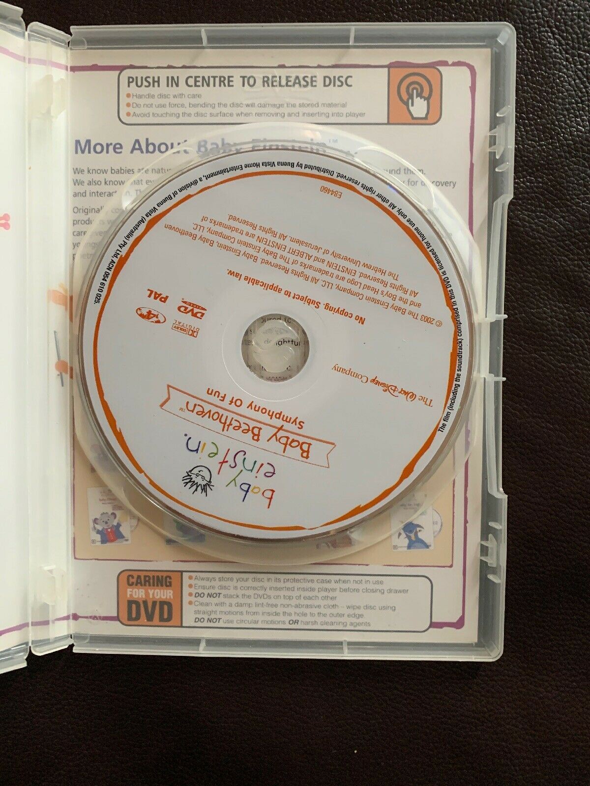 Baby Beethoven (DVD, 2005) Disney