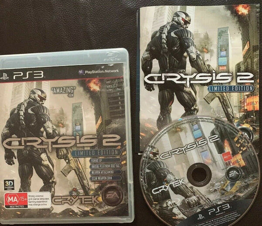 Crysis 2 Limited Edition - for Playstation 3 PS3 With Manual