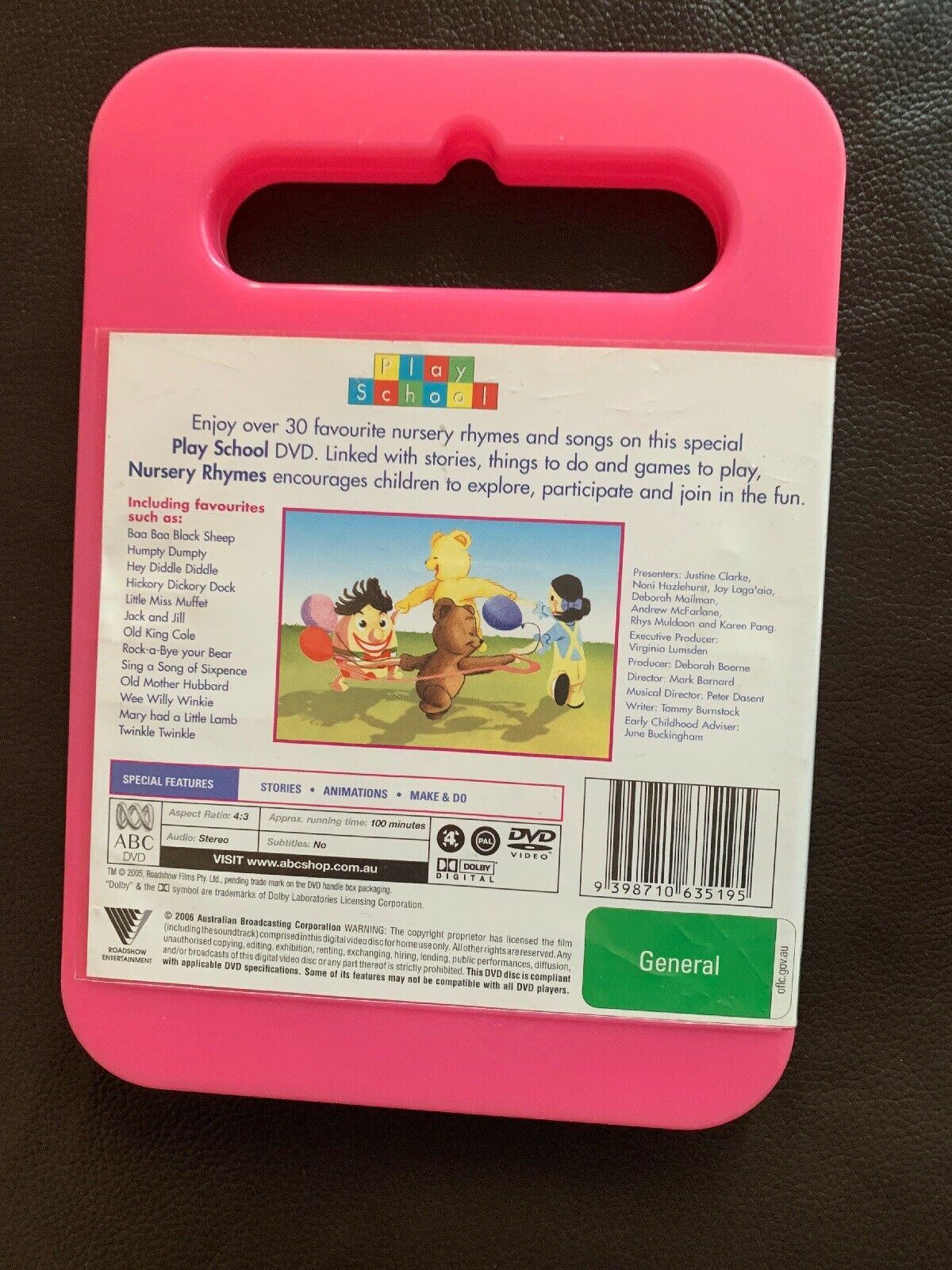 Play School - Nursery Rhymes (DVD, 2006)