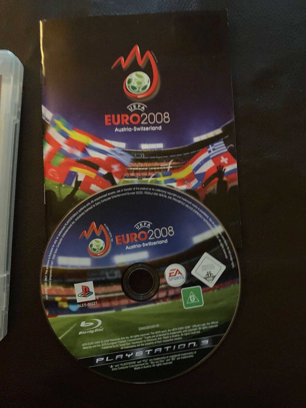 UEFA Euro 2008 Austria-Switzerland EA Sports PS3 Playstation 3