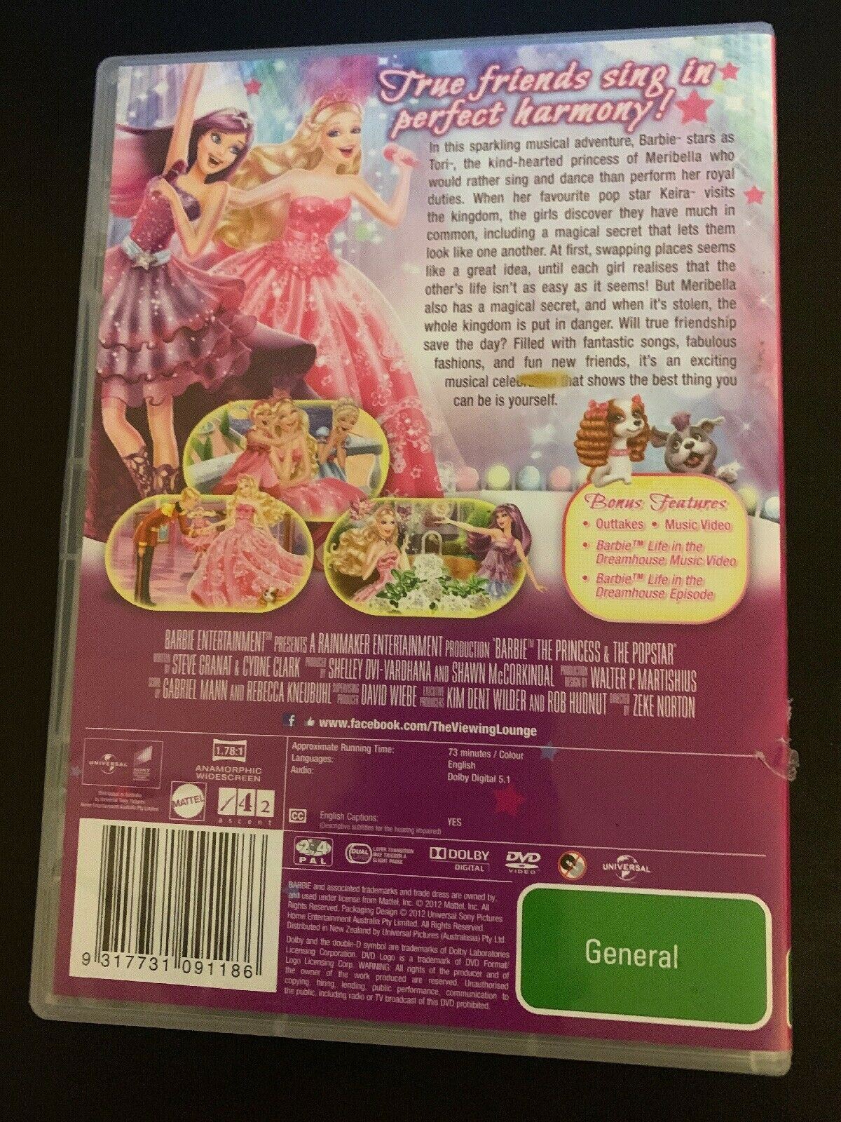 Barbie - The Princess & The Popstar
