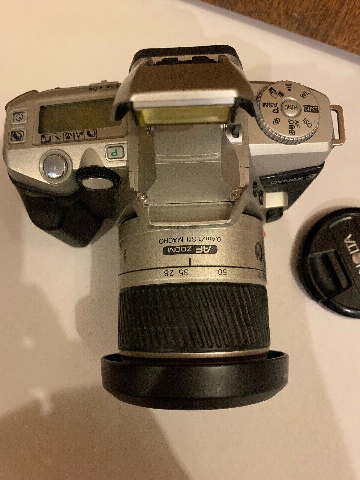 Minolta Dynax 3 SLR Film Camera Vintage With AF 28-80 Lens