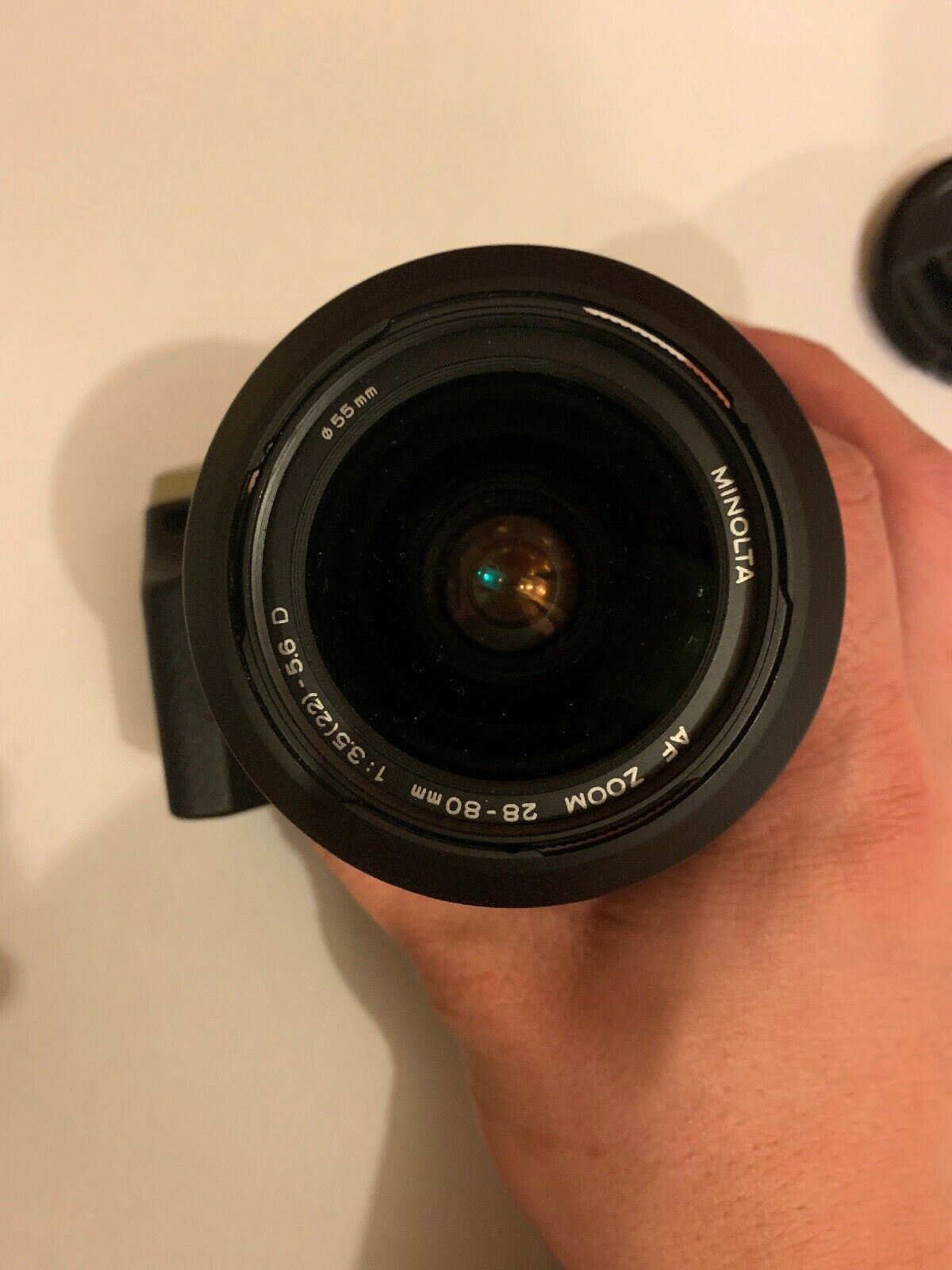 Minolta Dynax 3 SLR Film Camera Vintage With AF 28-80 Lens