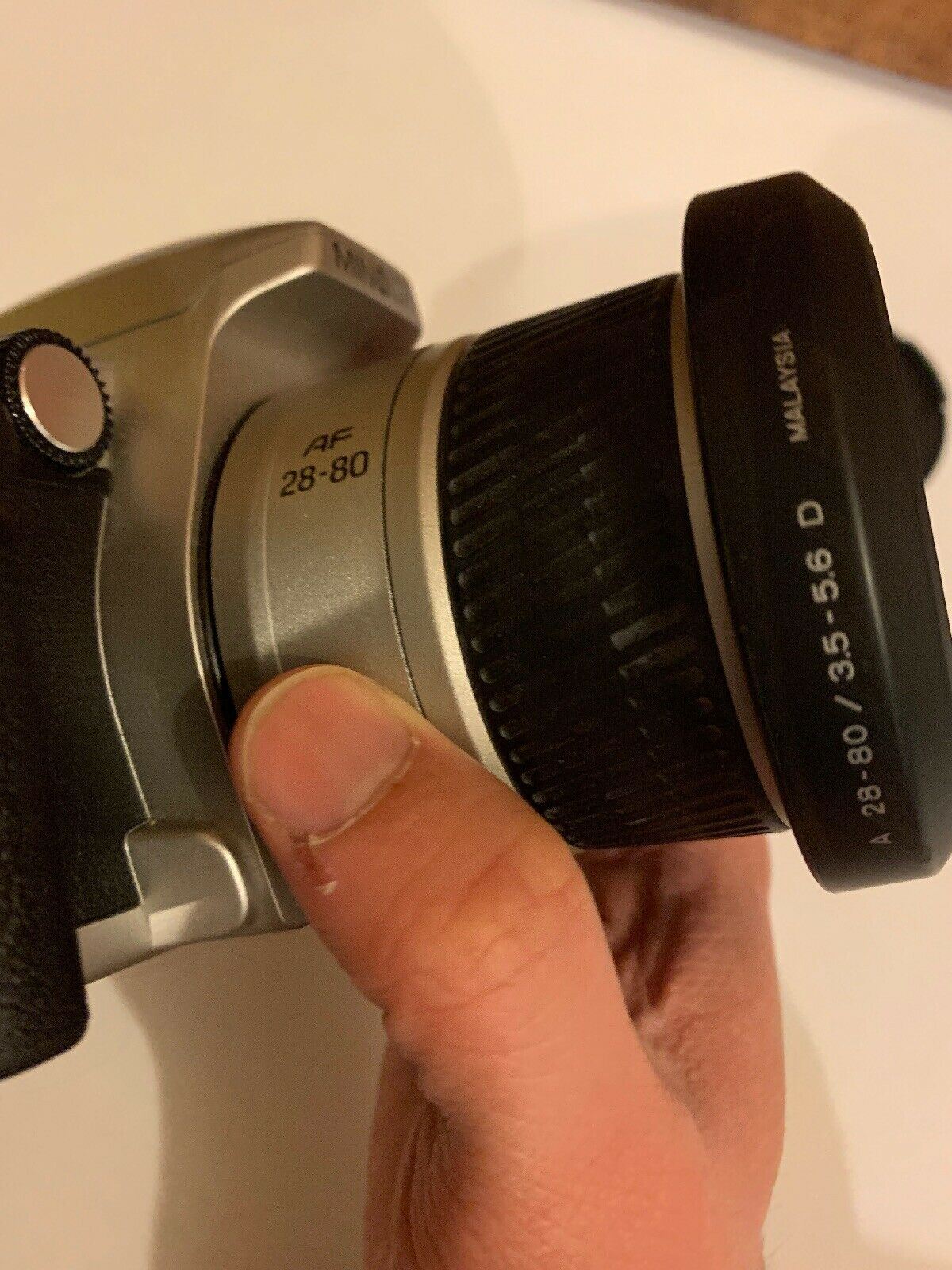 Minolta Dynax 3 SLR Film Camera Vintage With AF 28-80 Lens