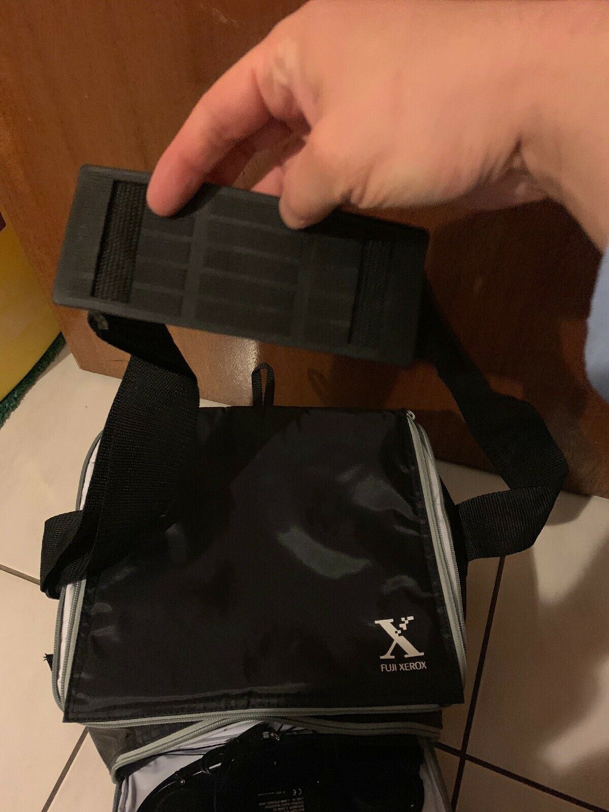 *RARE* Fuji Xerox AM/FM AUX-IN Stereo Amplifier Radio Cooler Bag