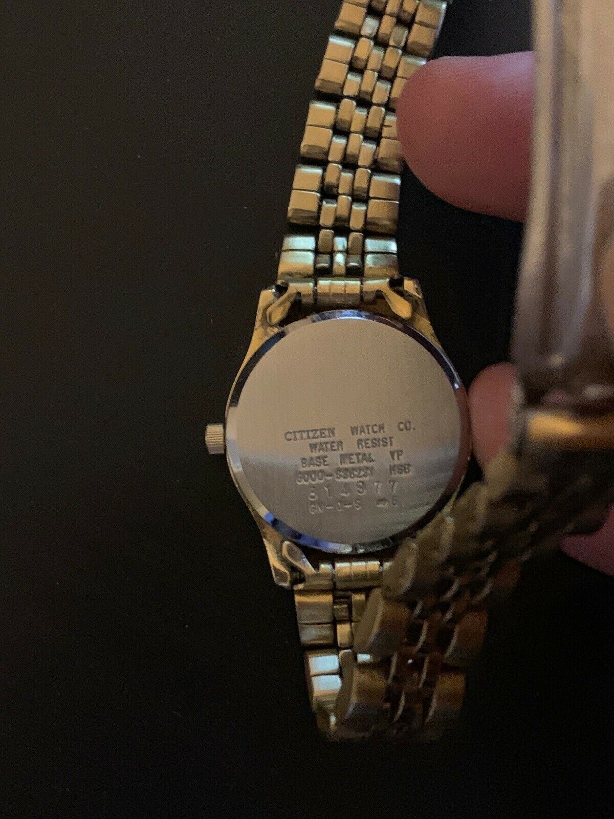 Citizen Watch Water Resistant 6000-S88231 MSB 814977 *For Parts Or Repair Only*