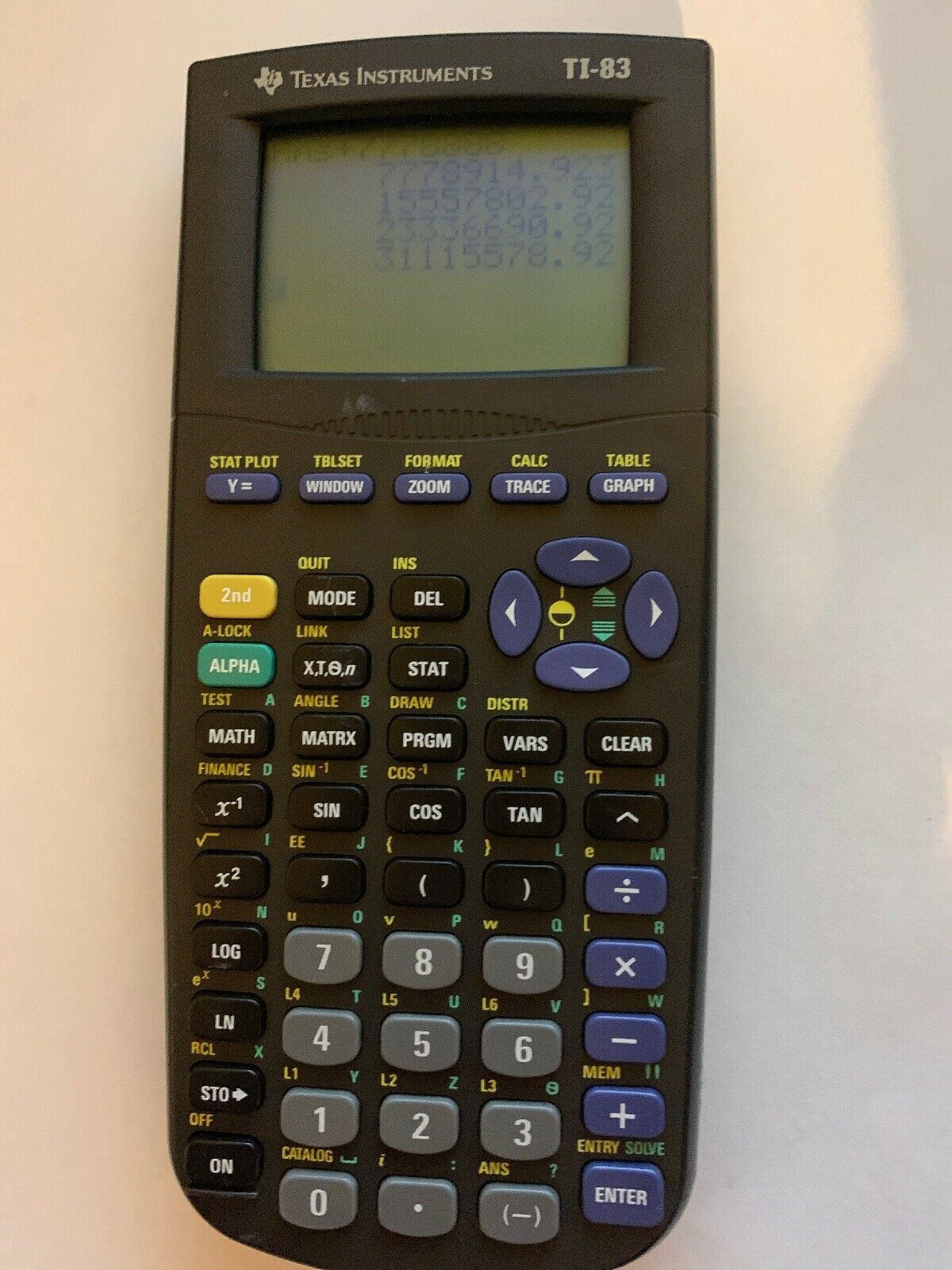 Texas Instruments TI-83 Graphing Calculator