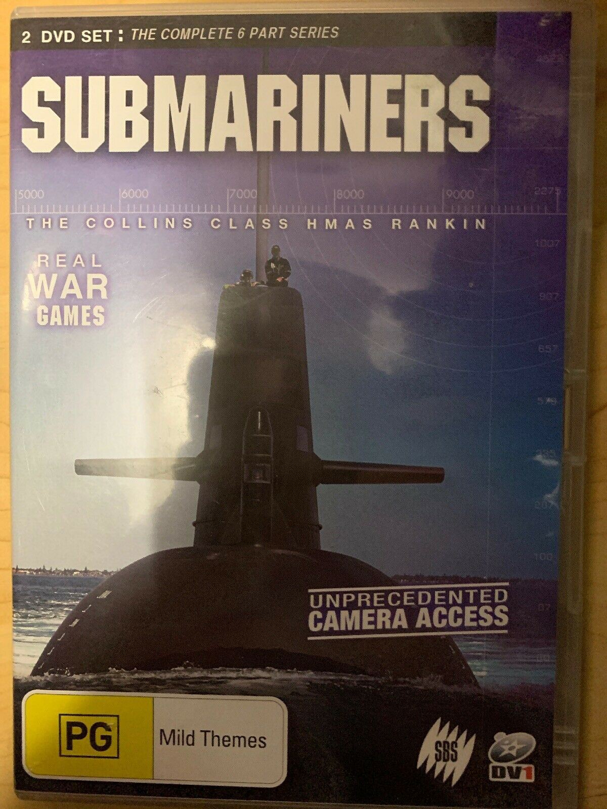 Submariners RARE DVD 6 PART DOCUMENTARY SERIES THE COLLINS CLASS HMAS RANKIN WAR