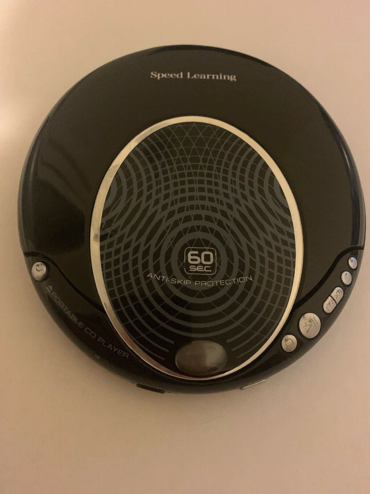 Speed Learning Portable CD Player SL314-2 Espiritline 60 Sec