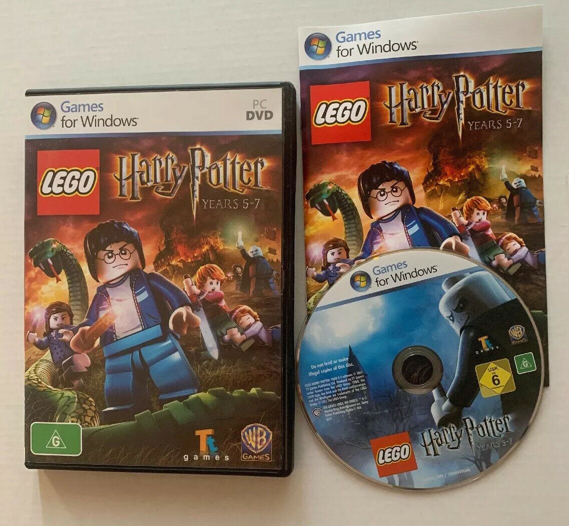 Lego Harry Potter Years 5-7 PC (2011) Windows With Manual