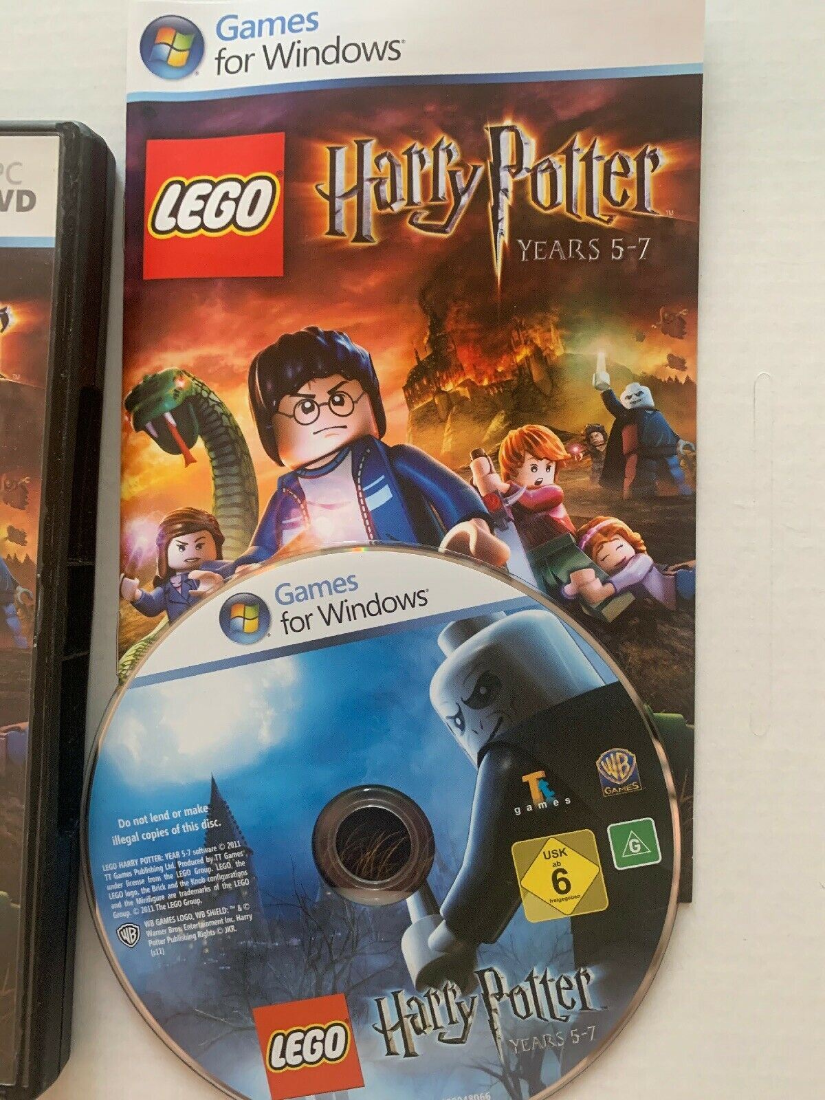 Lego Harry Potter Years 5-7 PC (2011) Windows With Manual