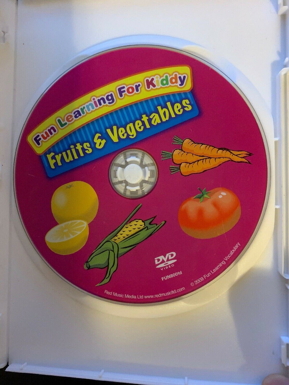 Fun Learning for Kids - Fruits & Vegetables RARE FILM MOVIE PAL DVD Region Free