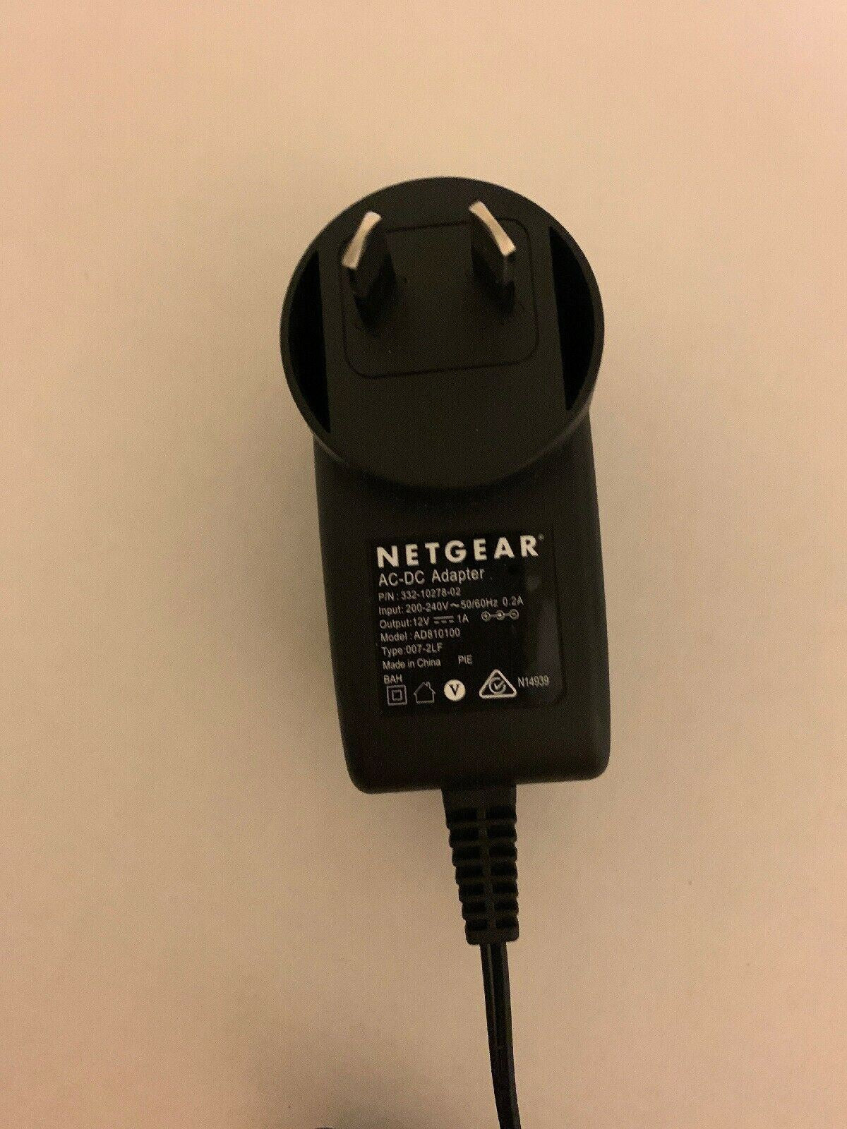 Genuine Original Netgear AD810100 AC Adapter For Router 12v 1a