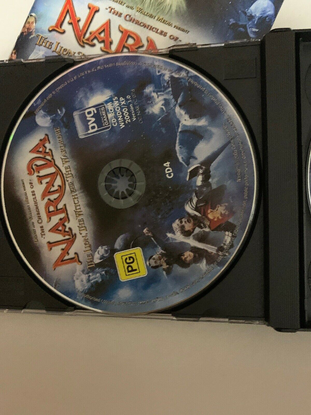 Chronicles of Narnia: Lion Witch Wardrobe - PC Windows Game (2005) With Manual