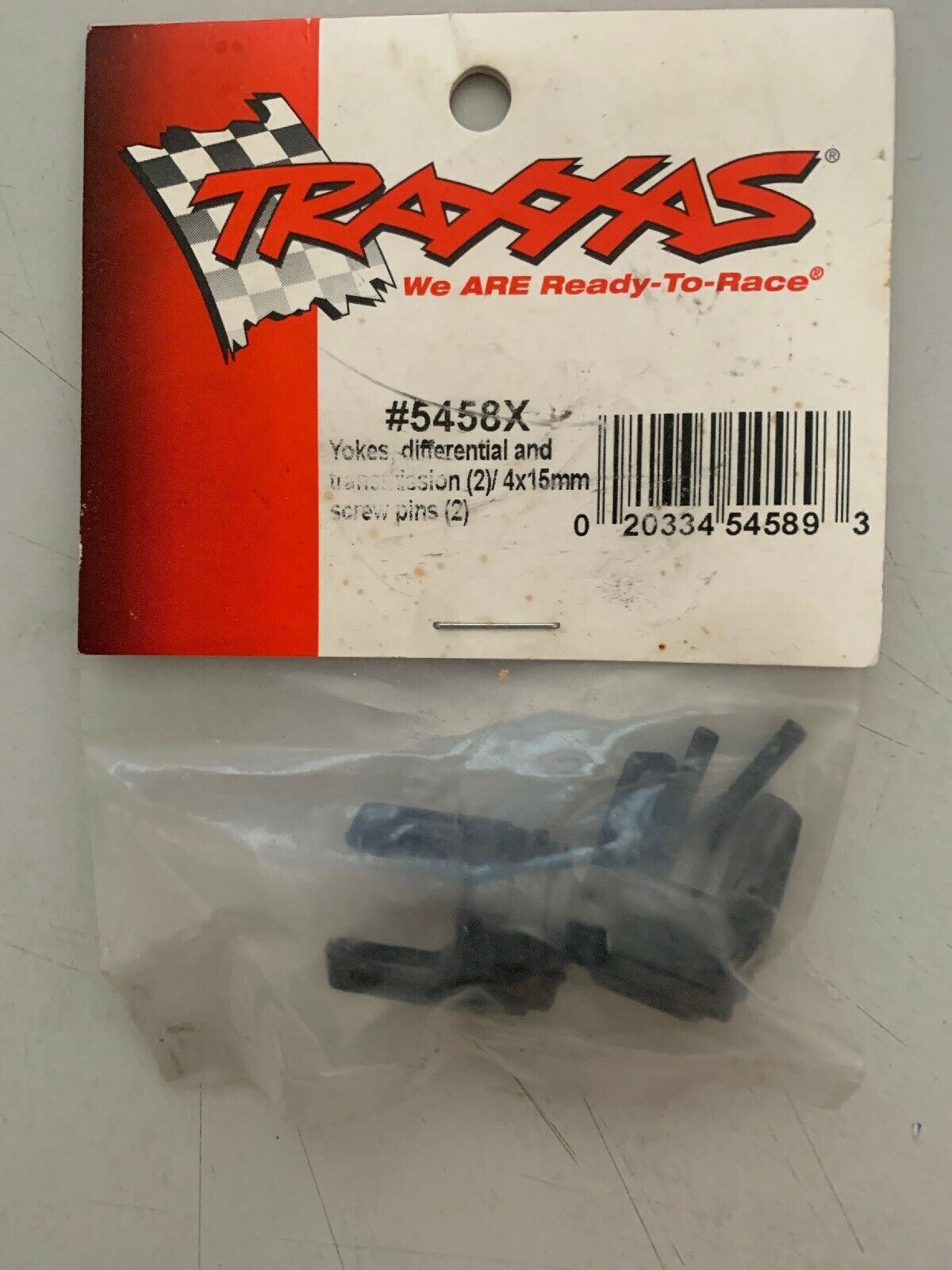 Traxxas #5458X Yokes Differential And Transmission (2)/ 4x15mm Screw Pins (2)