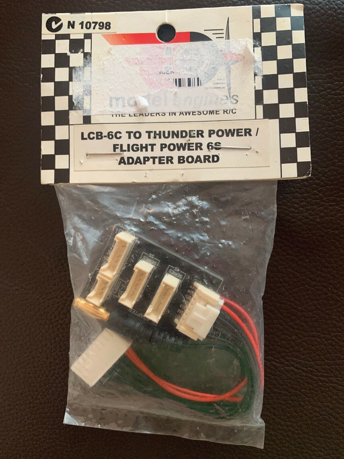 LCB-6C To Thunder Power Flight Per 6S Adapter Board By Model Engines S050008C