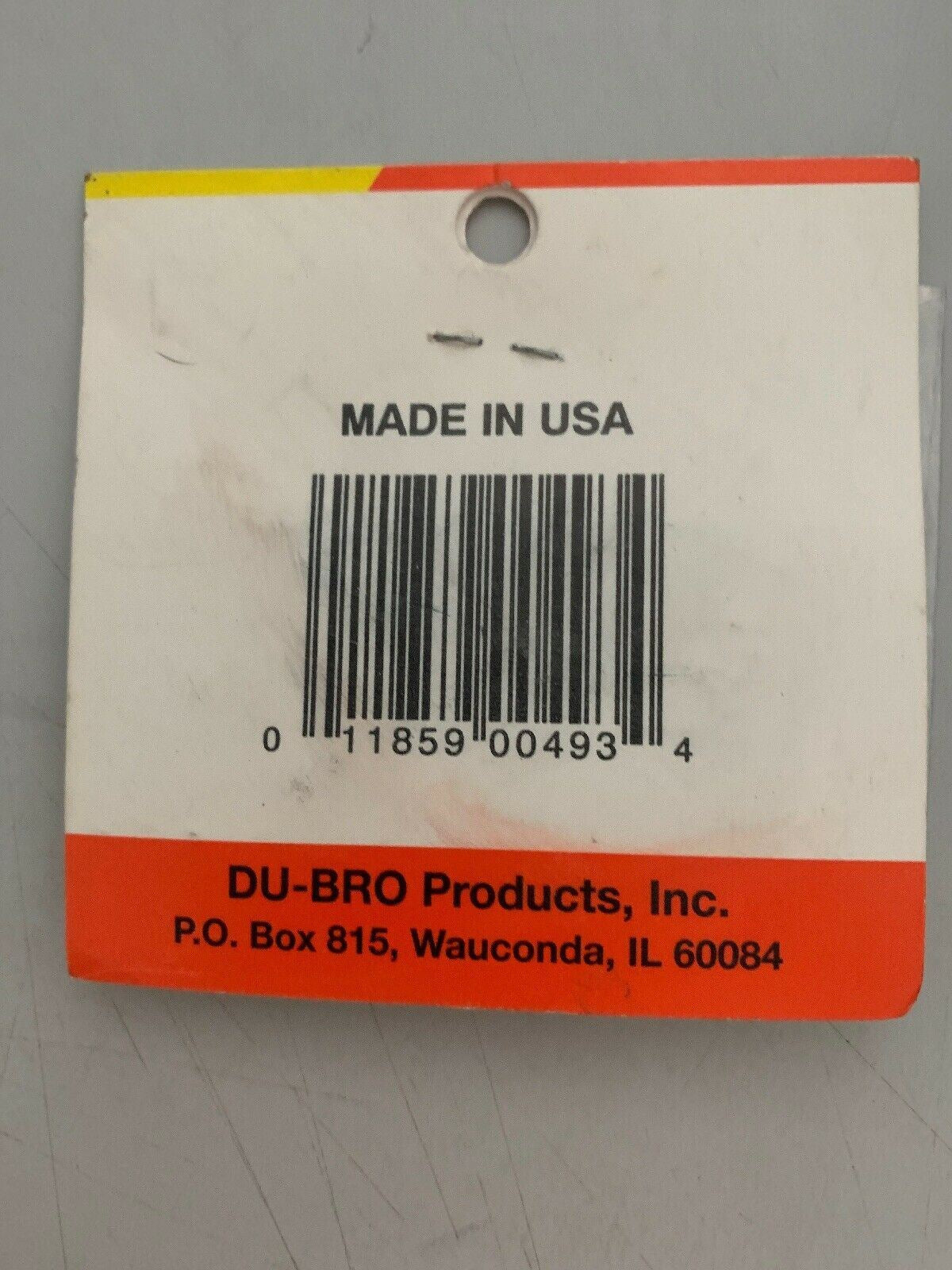 Du-Bro Adjustable Control Horn Cat No. 493