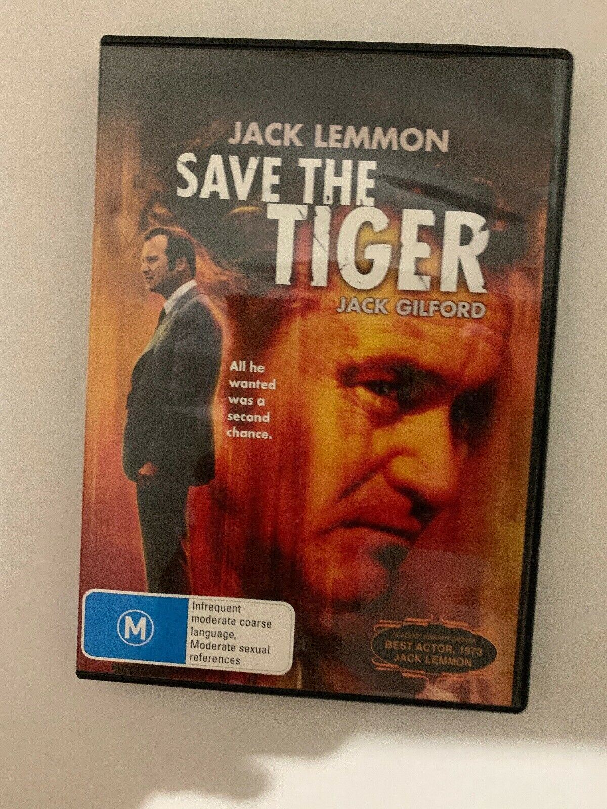 Jack Lemmon Save the Tiger RARE FILM MOVIE PAL DVD NEW AUSSIE STOCK