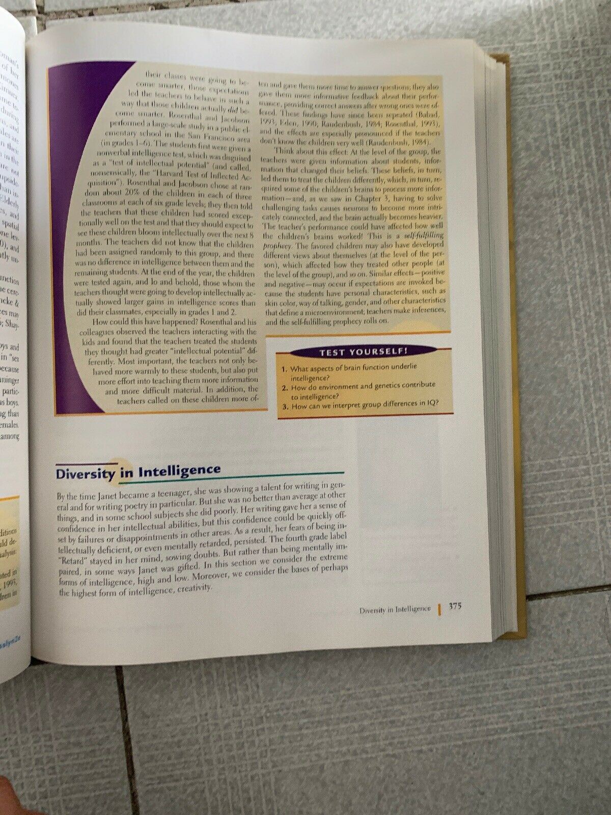 Psychology by Robin S. Rosenberg, Stephen Michael Kosslyn (Hardback, 2004)