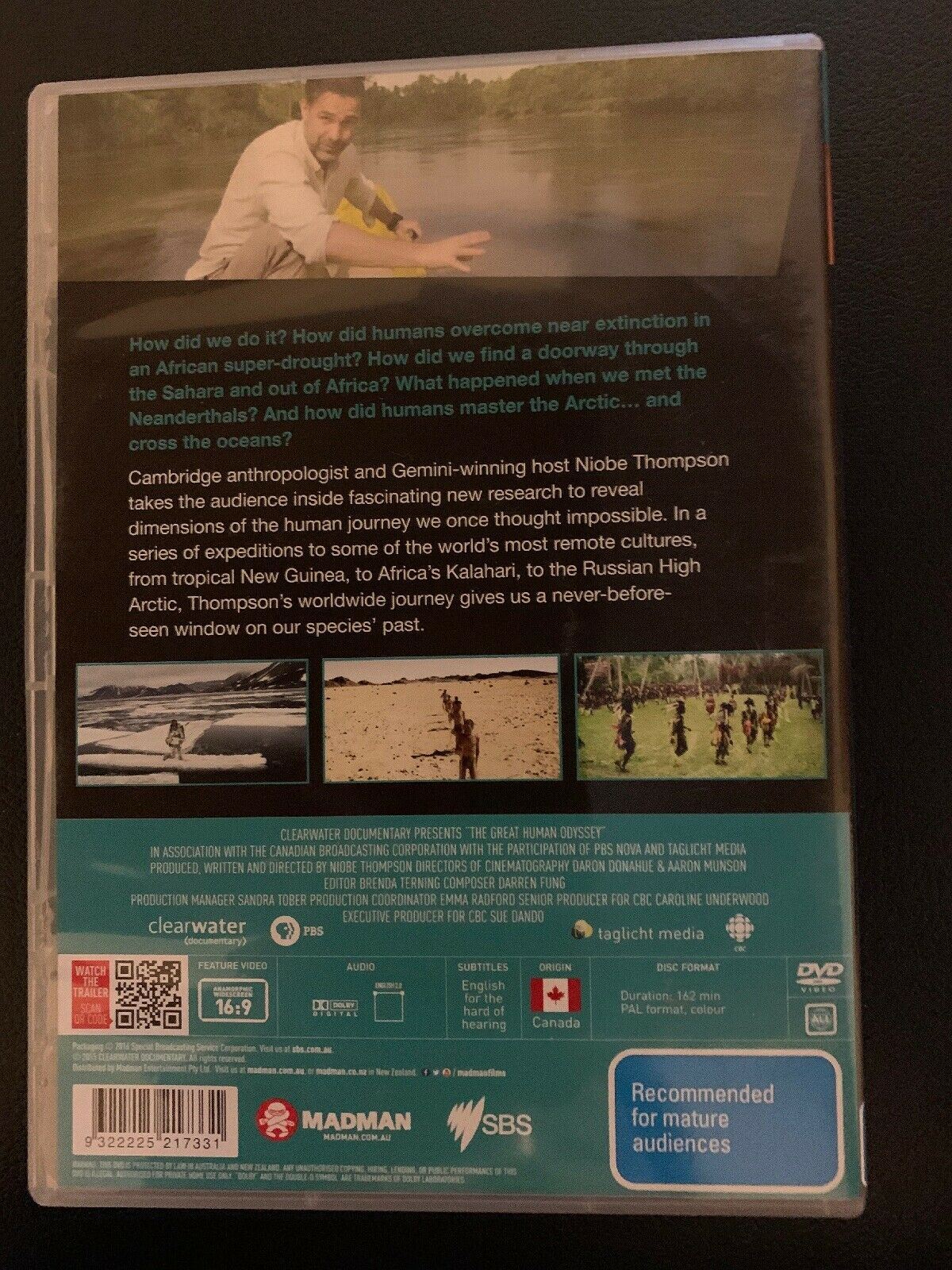 The Great Human Odyssey DVD
