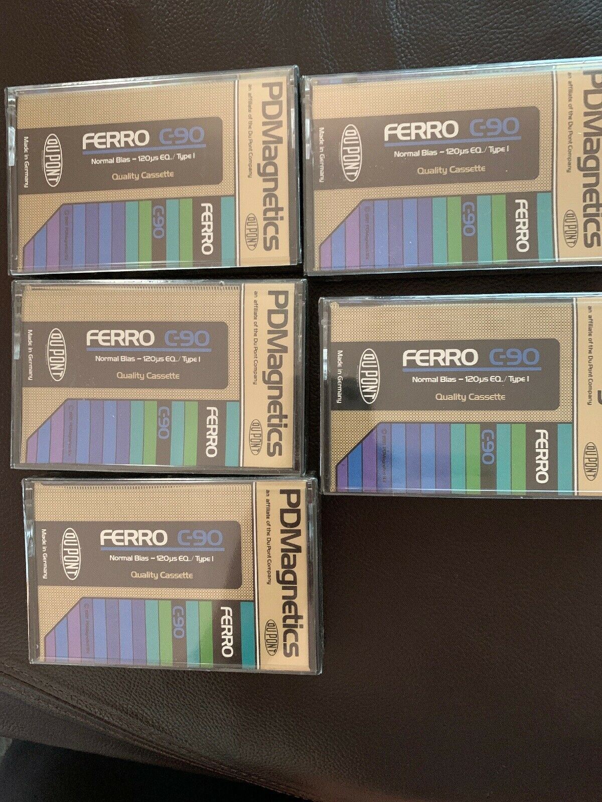 14x Cassette Tapes New & Sealed 6x TDK 5x Du Pont 3x Maxwell 90mins