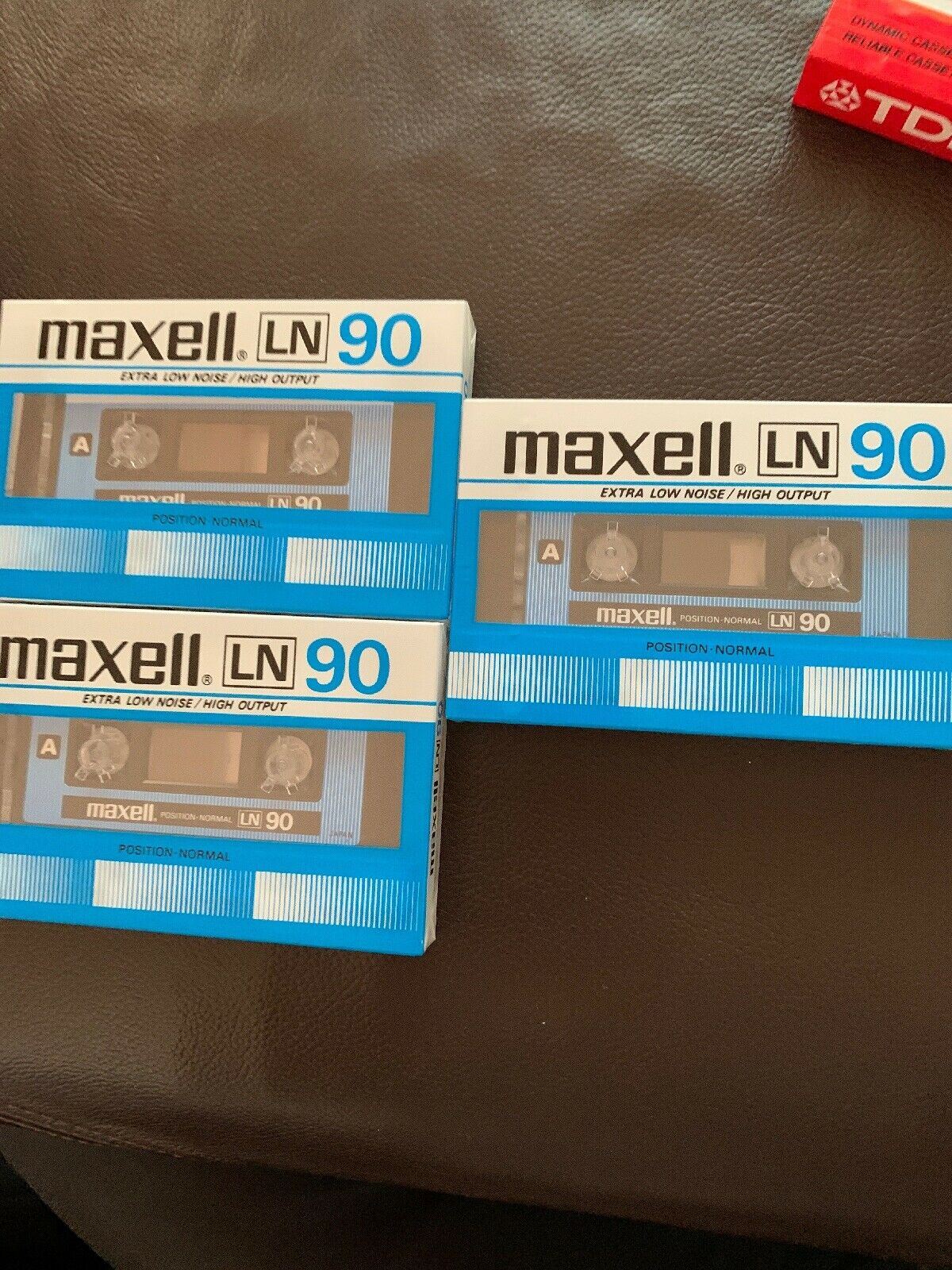 14x Cassette Tapes New & Sealed 6x TDK 5x Du Pont 3x Maxwell 90mins