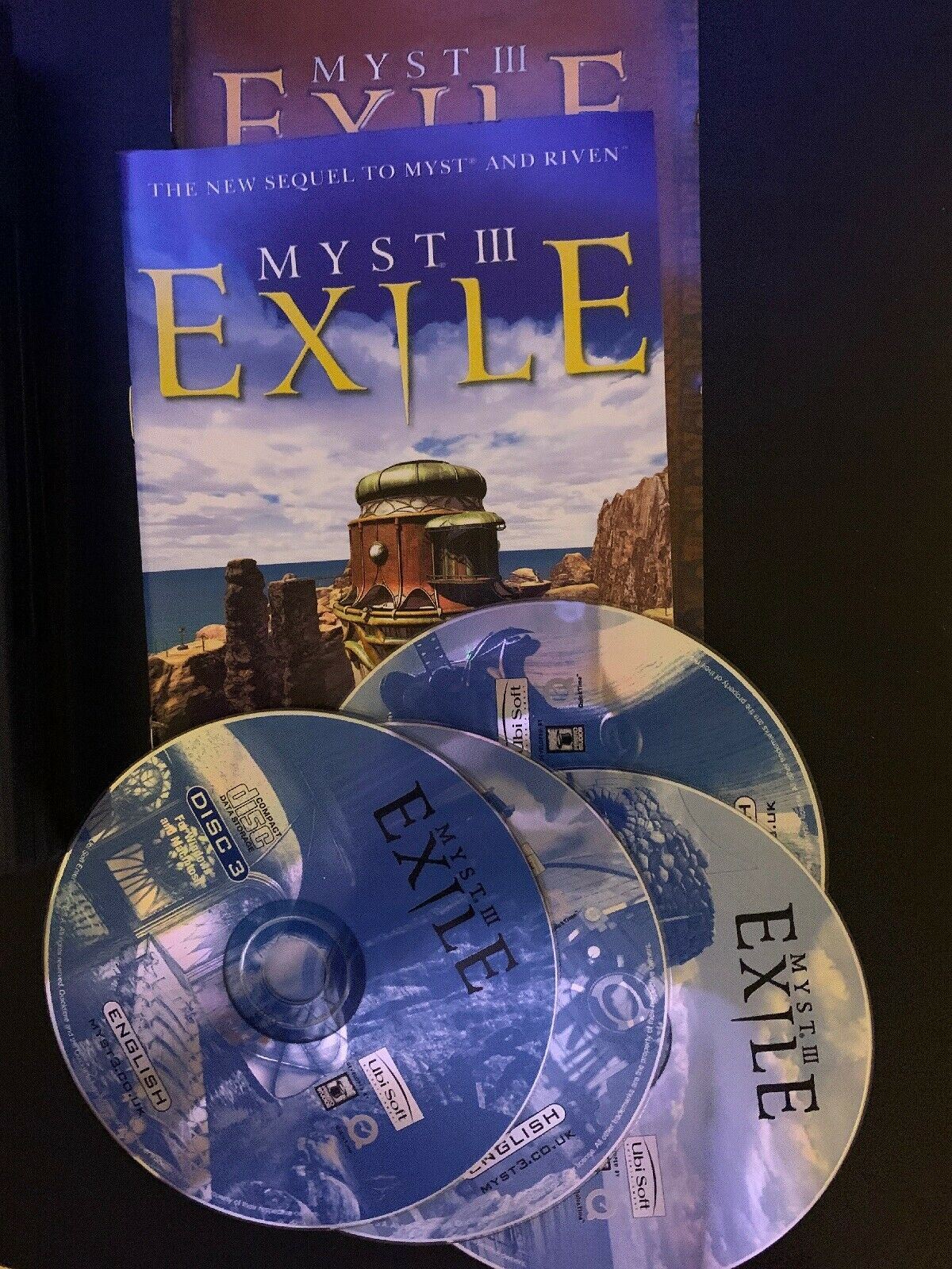 Myst III 3 Exile PC MAC (2001) Manual And Behind The Scene Booklet