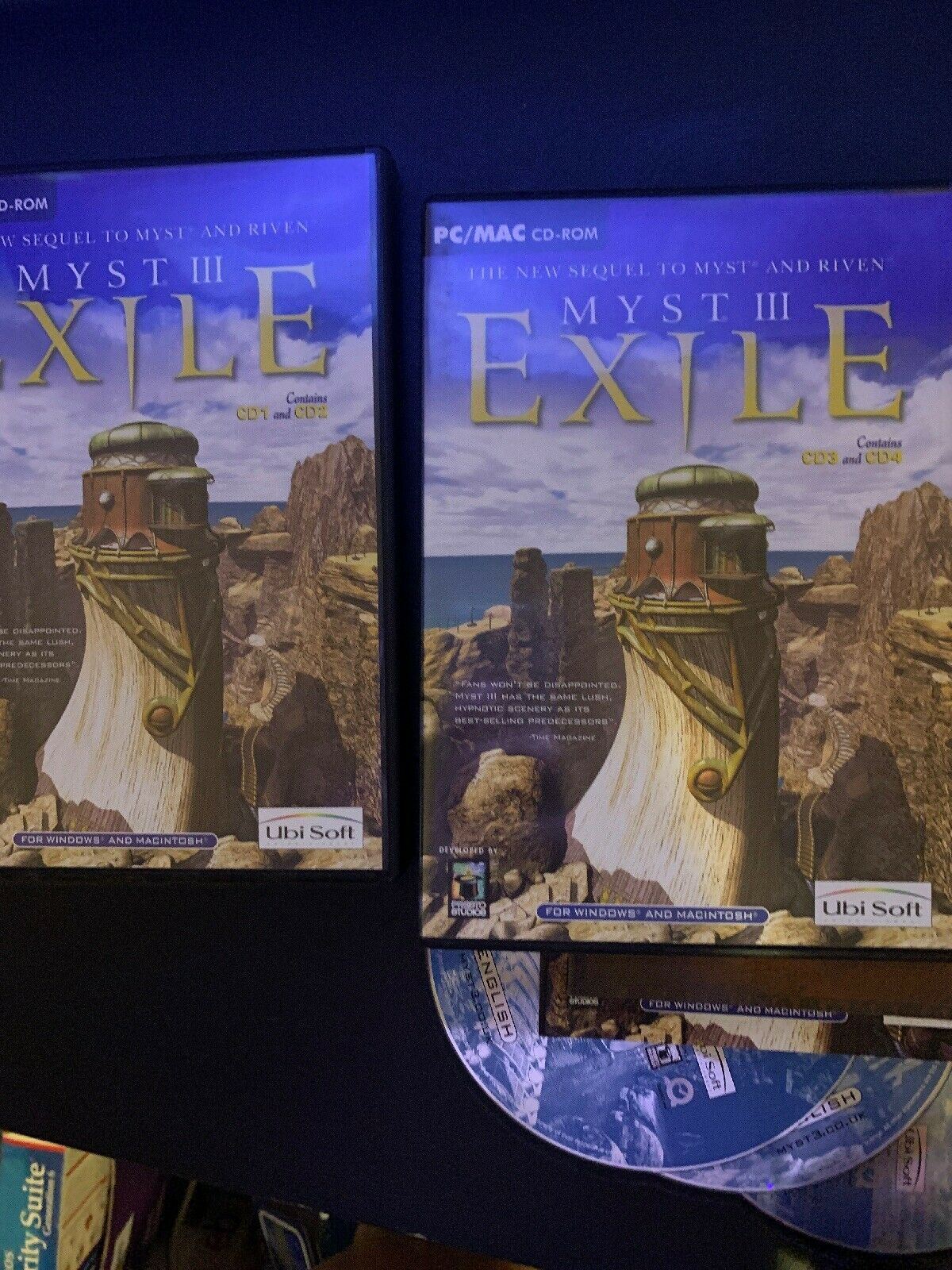 Myst III 3 Exile PC MAC (2001) Manual And Behind The Scene Booklet