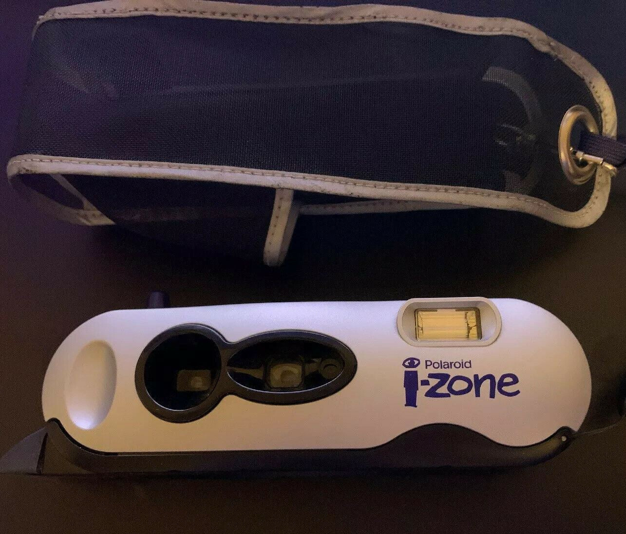 Polaroid i-Zone Flash Film Camera Portable With Carrying Case