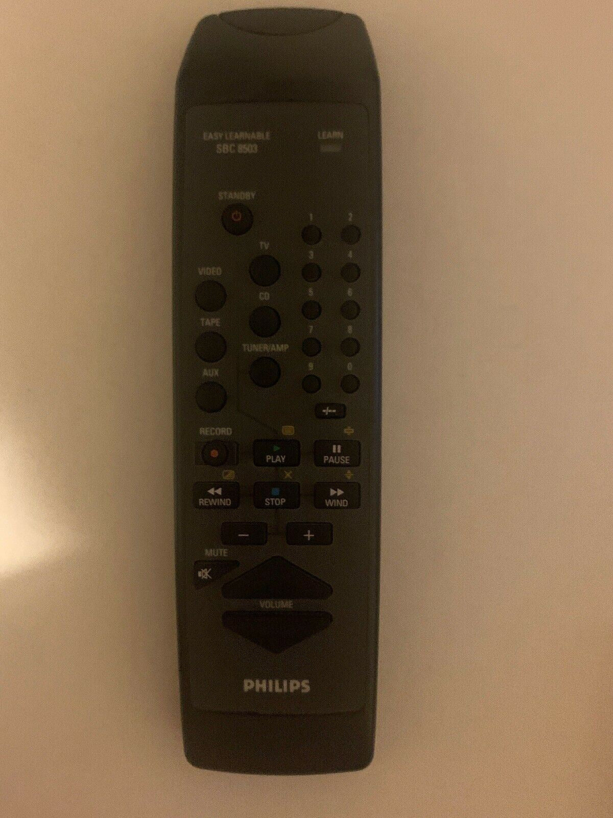 Genuine Philips Easy Learnable SBC 8503 Remote Control