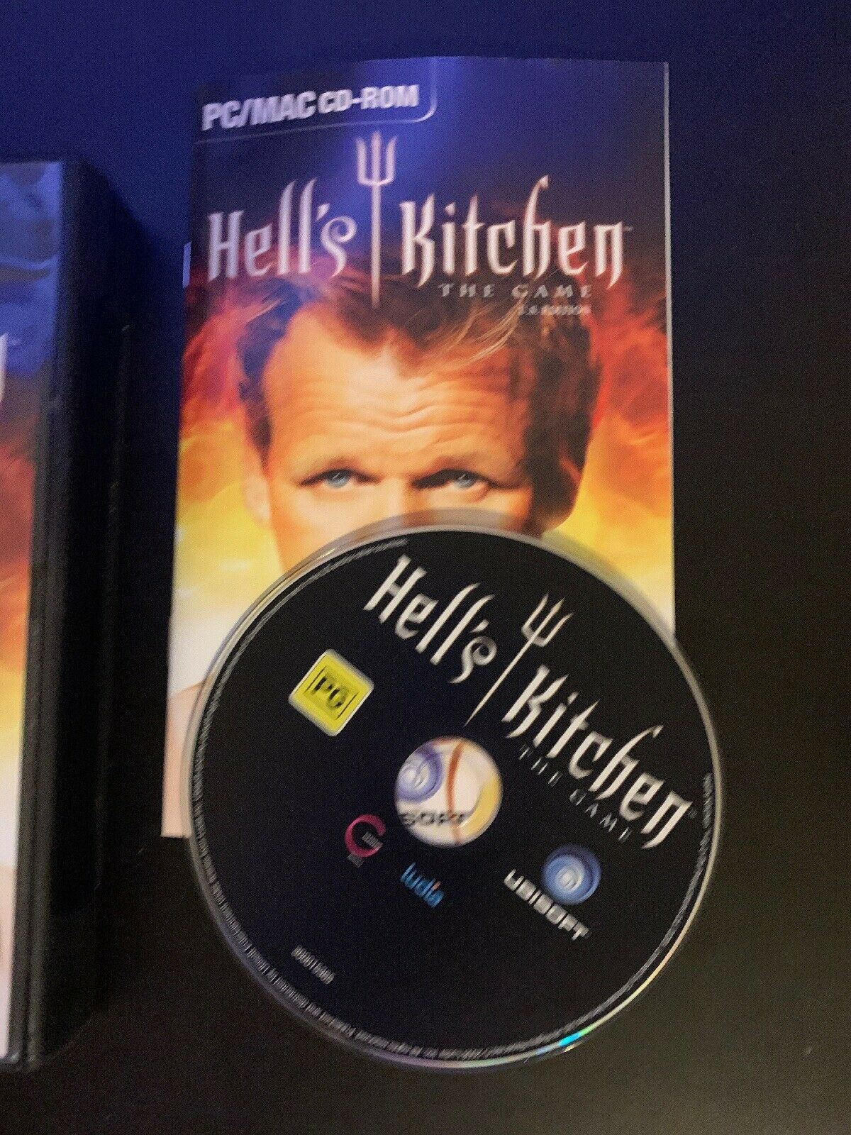 Hell's Kitchen The Game Gordon Ramsay US Edition PC MAC CDROM (2008) With Manual