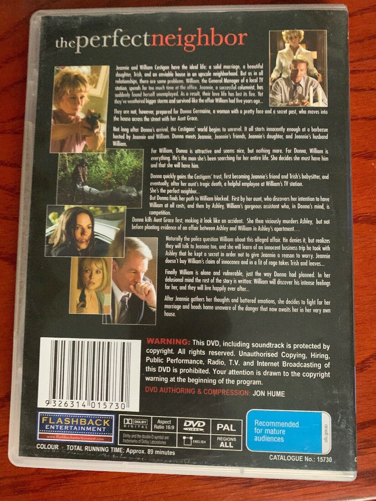 THE PERFECT NEIGHBOR (DVD: 2005) REGION FREE
