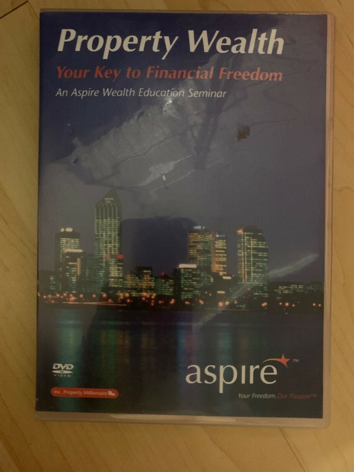 Property Wealth - Your Key To Financial Freedom Aspire Seminar DVD