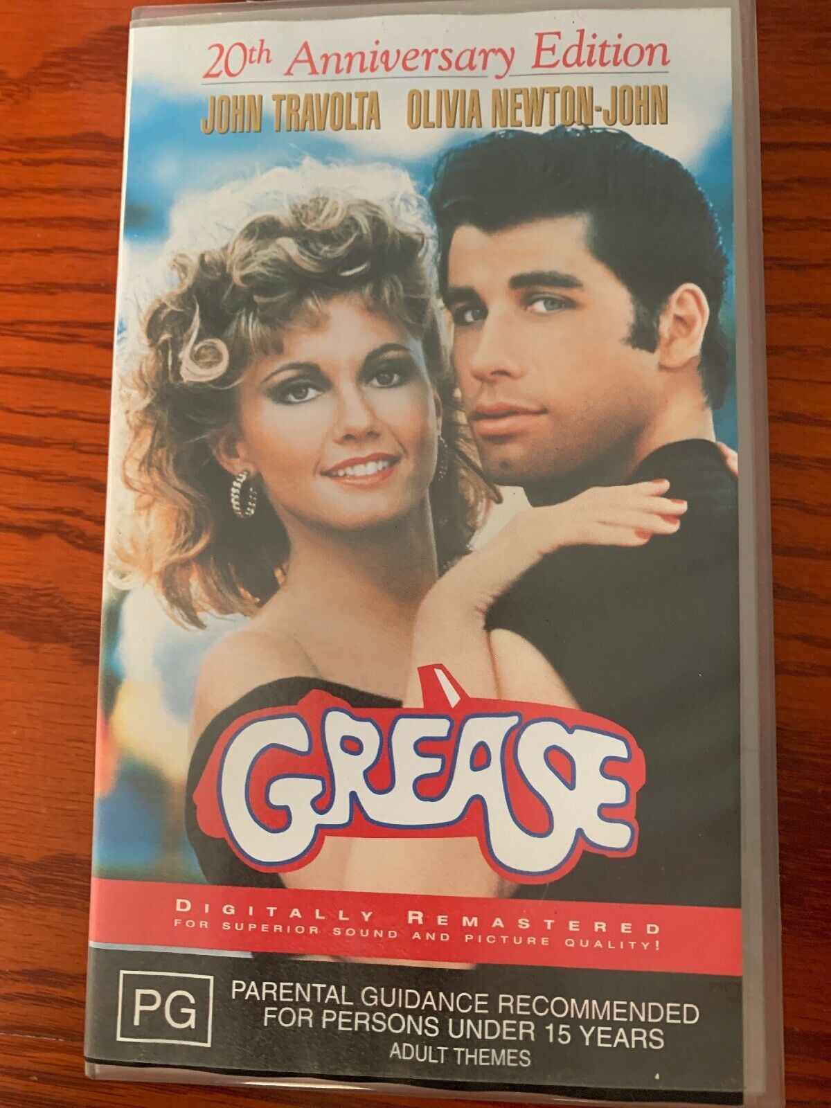 Grease 20th Anniversary Edition VHS Video Movie 123 Min Digitally Remastered