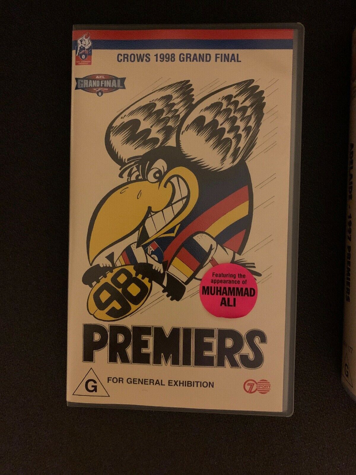 Adelaide Crows Grand Final 1997 & 1998 Premiers VHS PAL