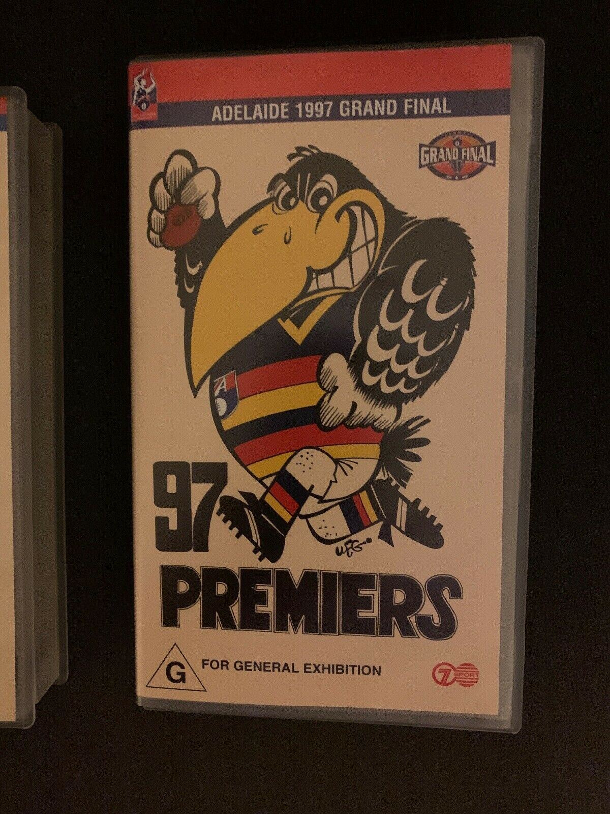 Adelaide Crows Grand Final 1997 & 1998 Premiers VHS PAL