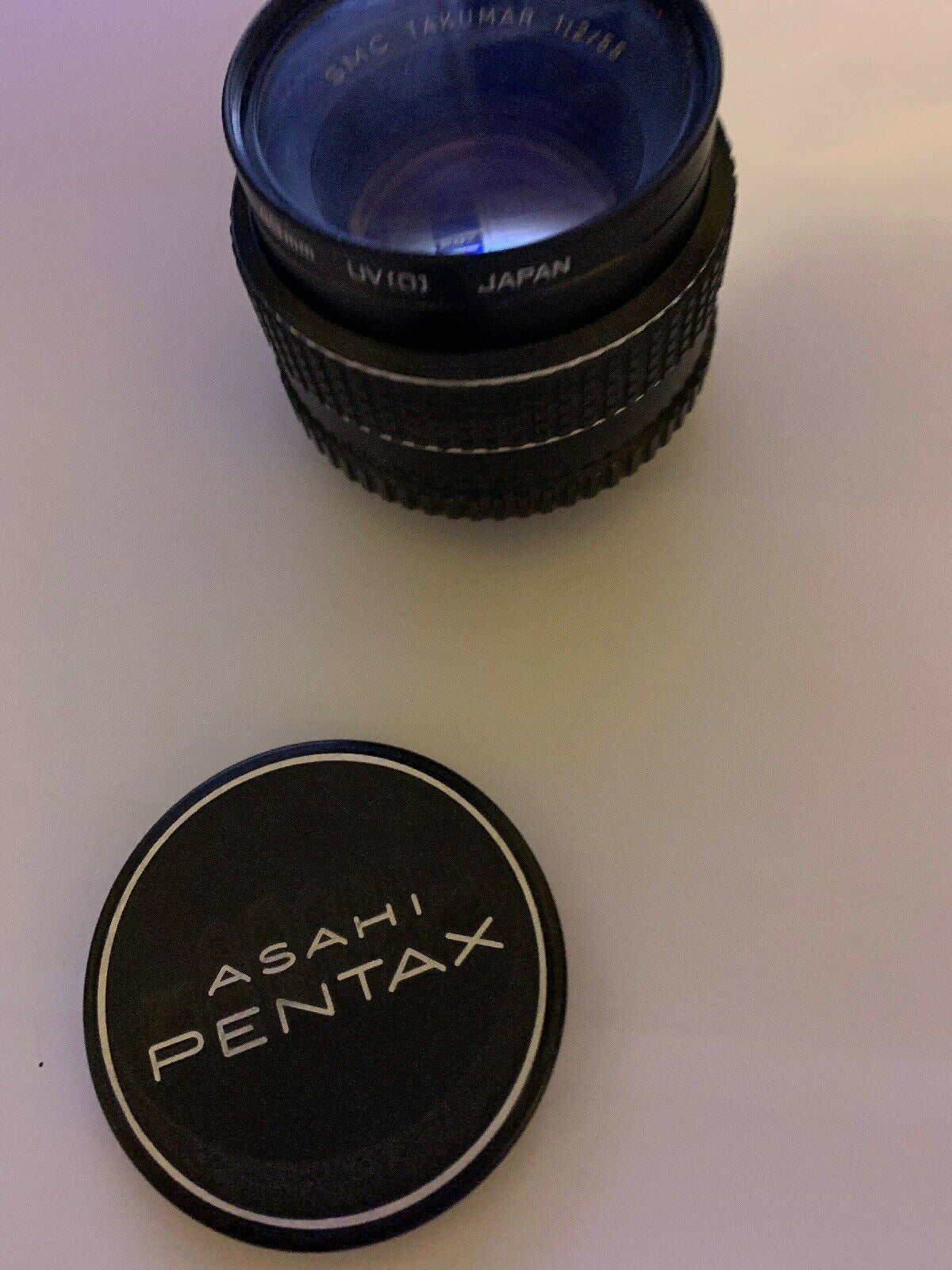 Pentax Asahi 6707130 SMC Takumar 1:2/55 Hoya 49mm UV(0) Lens