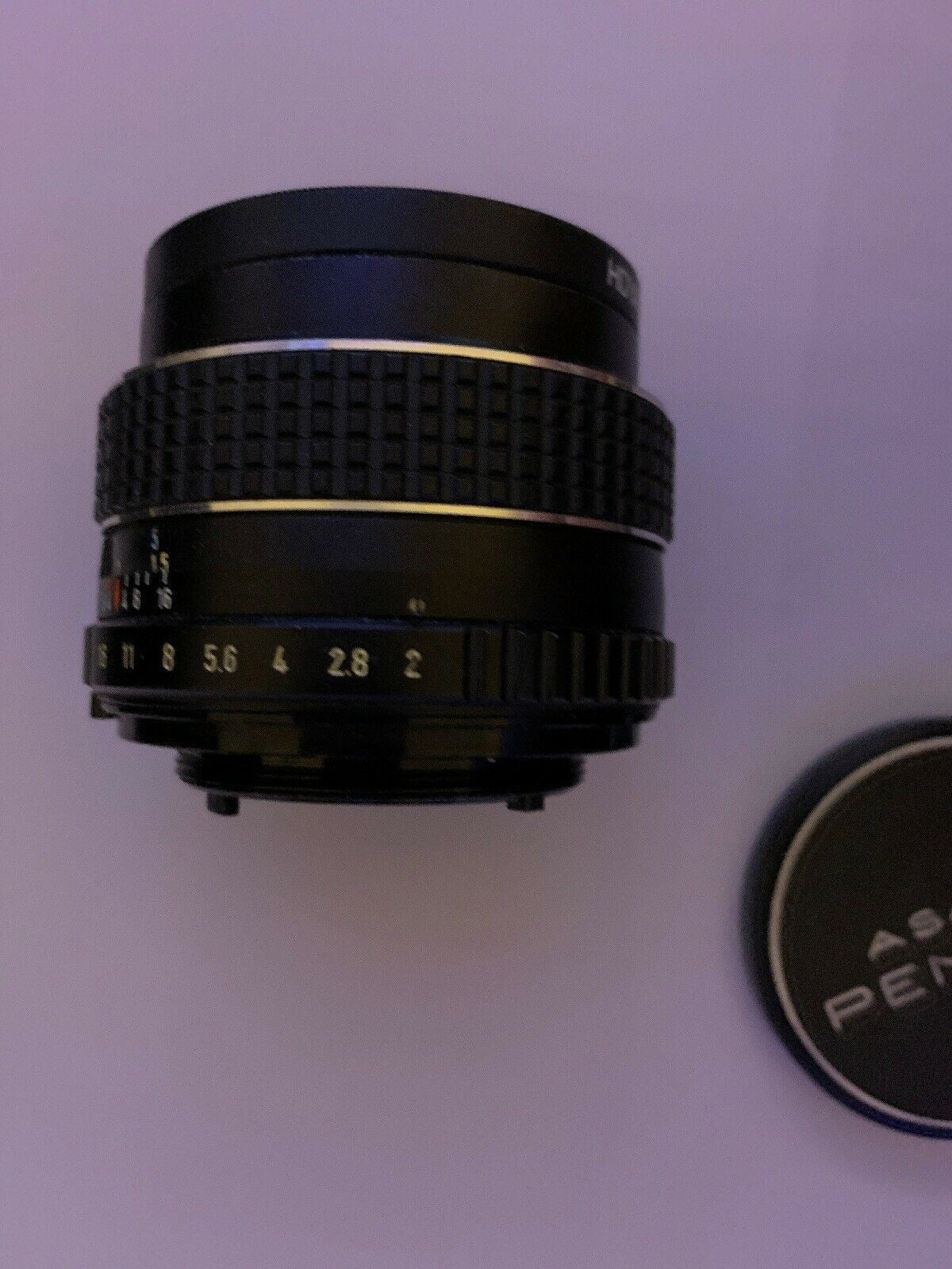 Pentax Asahi 6707130 SMC Takumar 1:2/55 Hoya 49mm UV(0) Lens