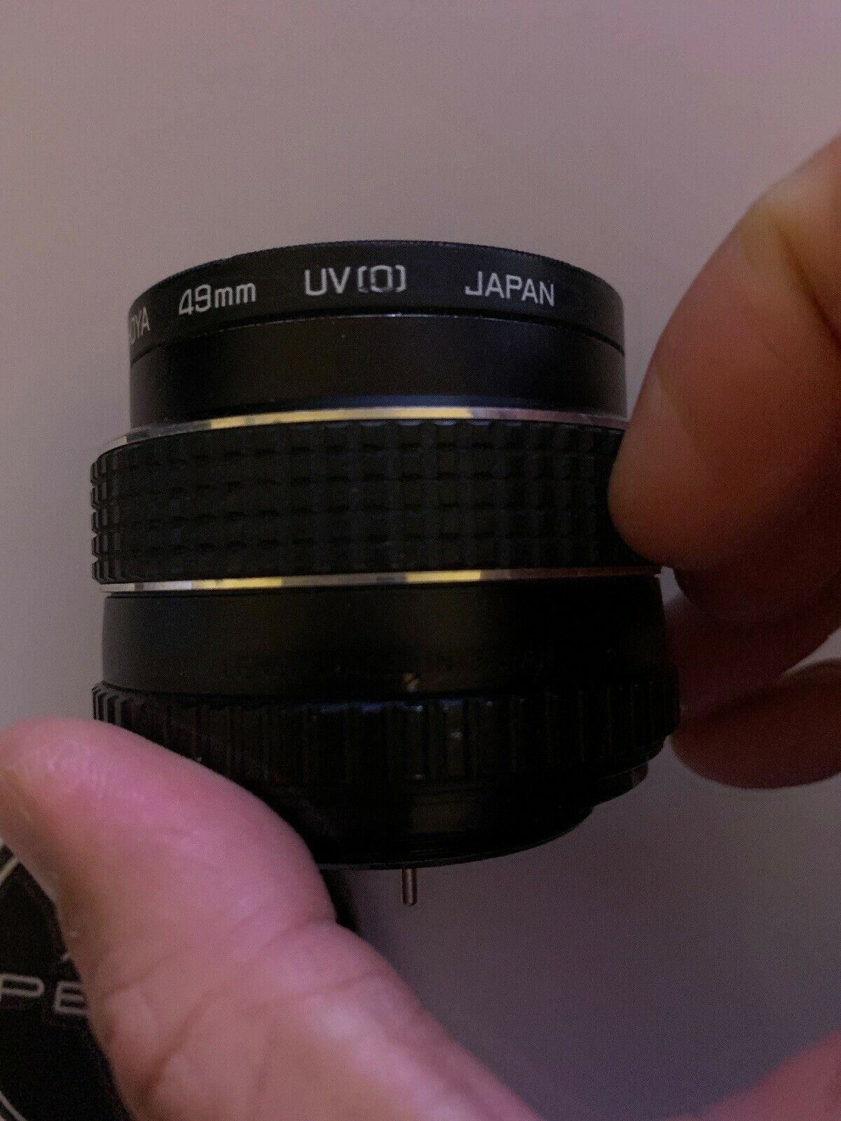 Pentax Asahi 6707130 SMC Takumar 1:2/55 Hoya 49mm UV(0) Lens