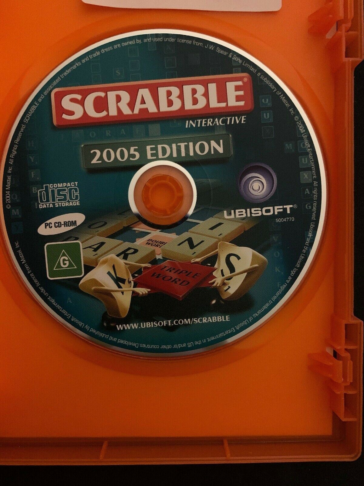Scrabble Interactive 2005 Edition PC (CDROM) Game