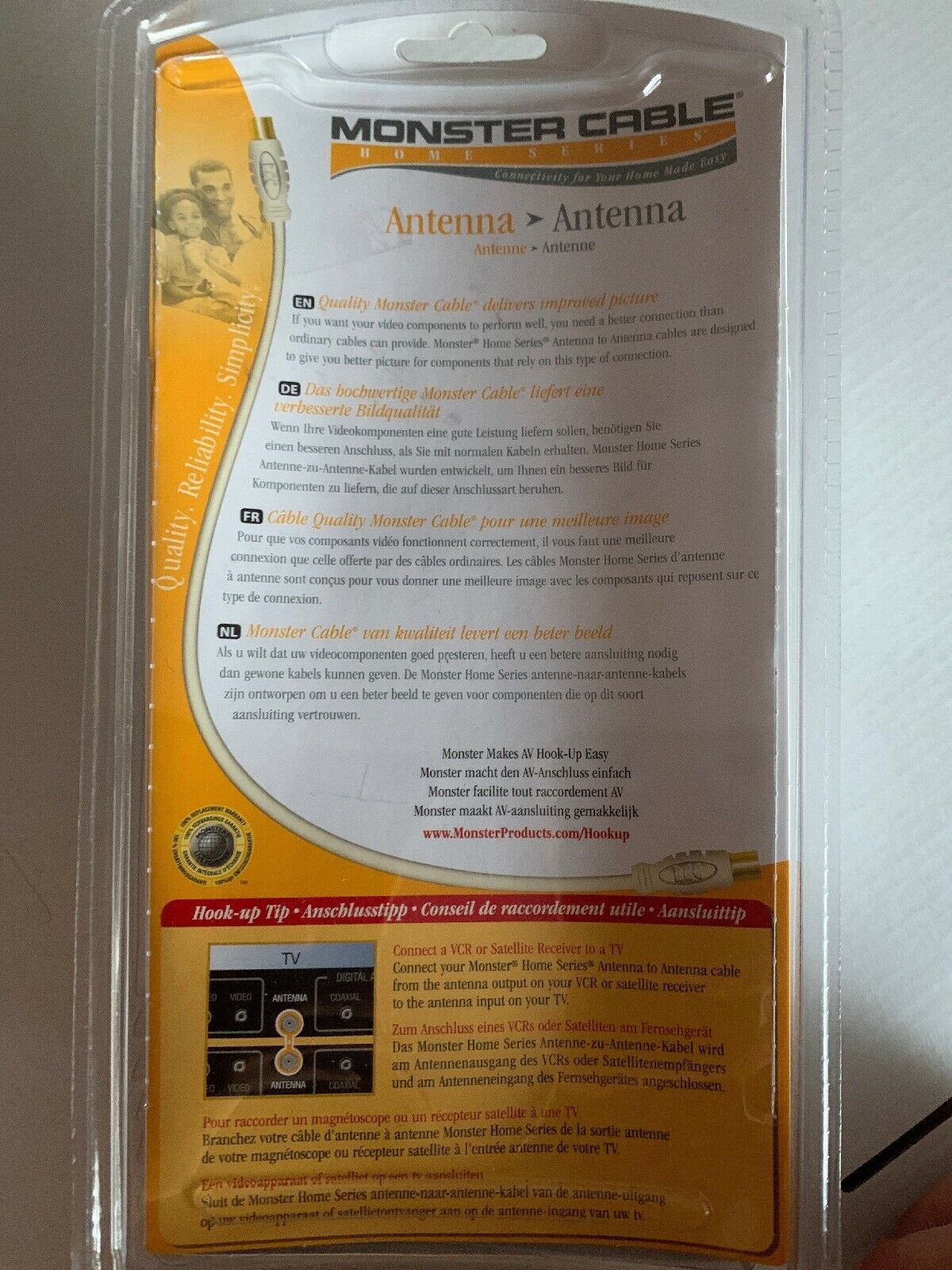 Monster Cable - Antenna To Antenna Cable