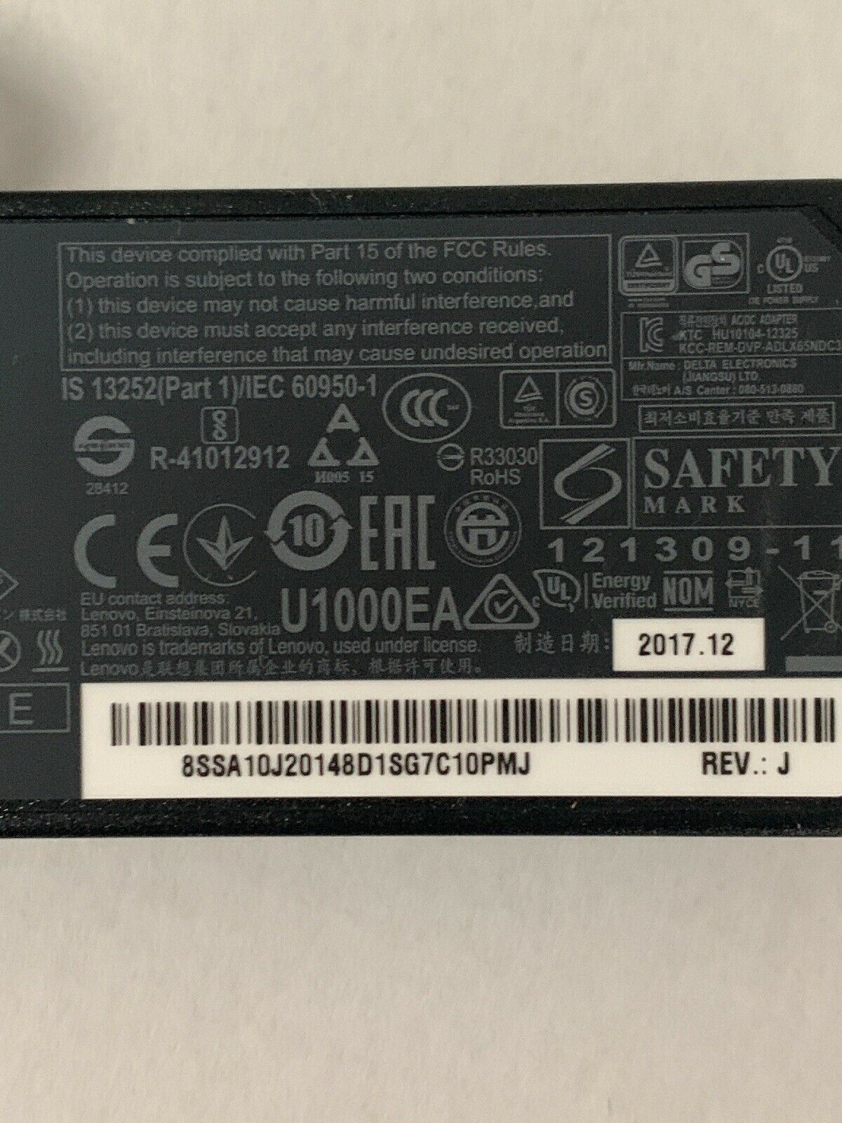 LENOVO Genuine OEM Original AC Adapter 65W | ADP-65FD B | 54Y8868 | 20V | 3.25A