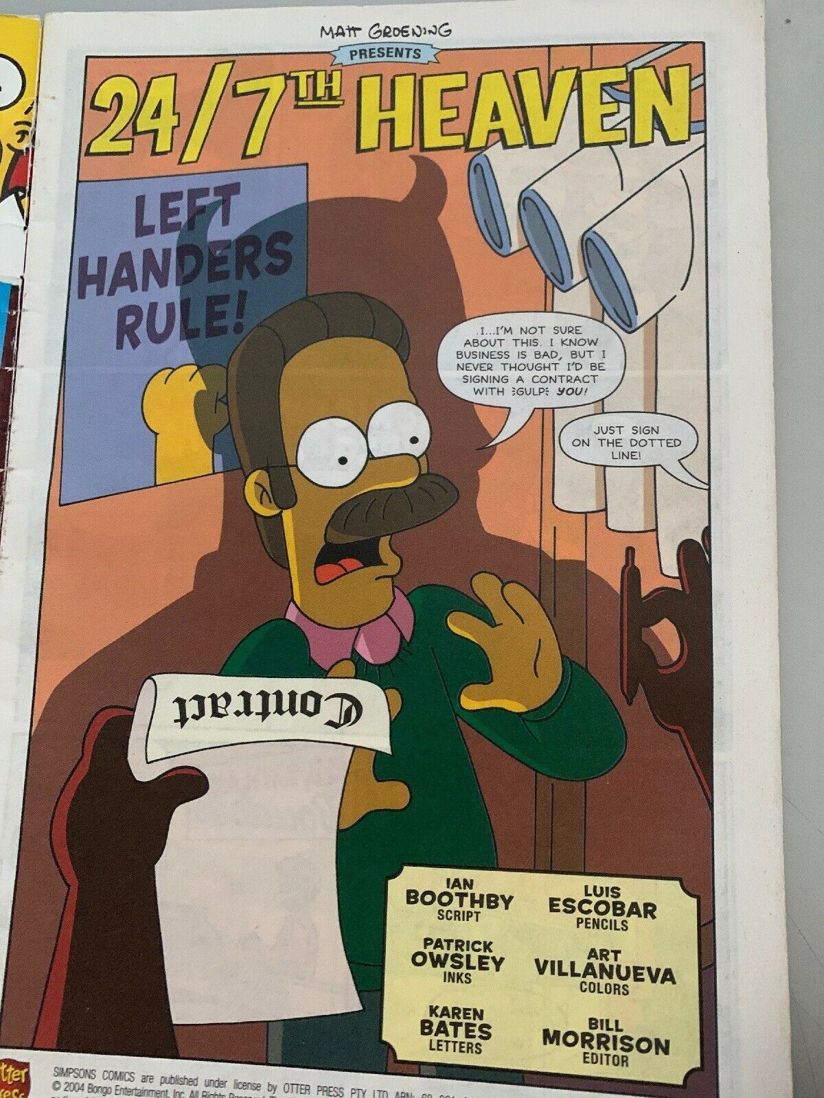 The Simpsons Comics - Up All Night Issue No 94