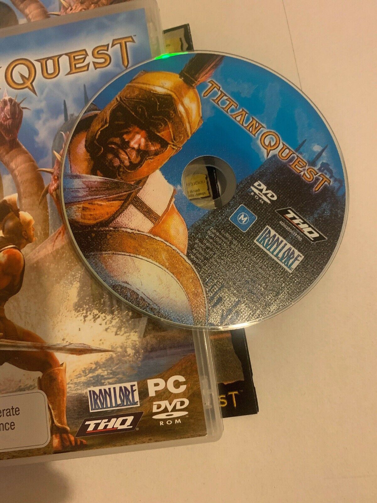 Titan Quest PC DVD (2006) With Manual - Classic Diablo Action RPG Game