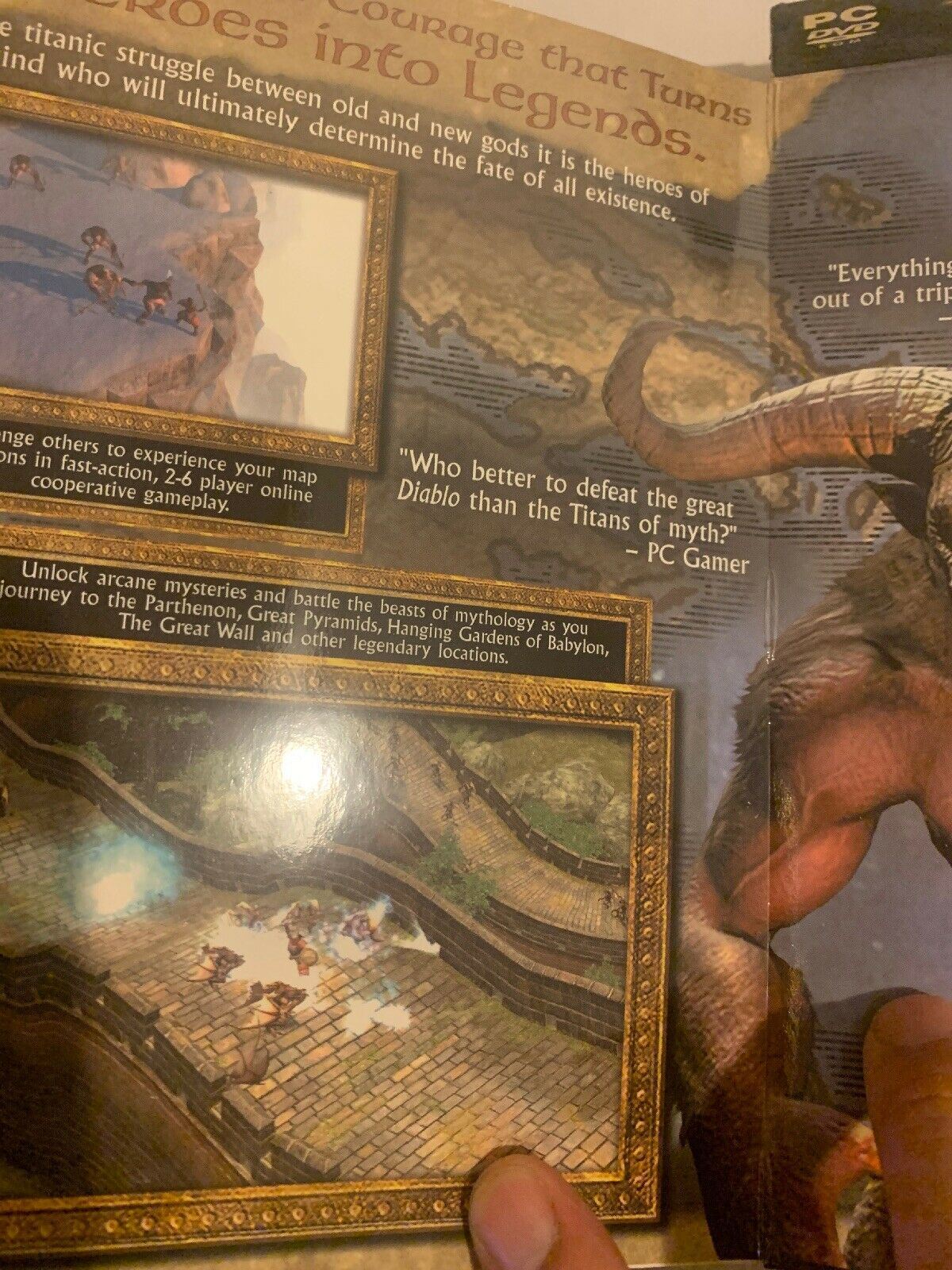 Titan Quest PC DVD (2006) With Manual - Classic Diablo Action RPG Game
